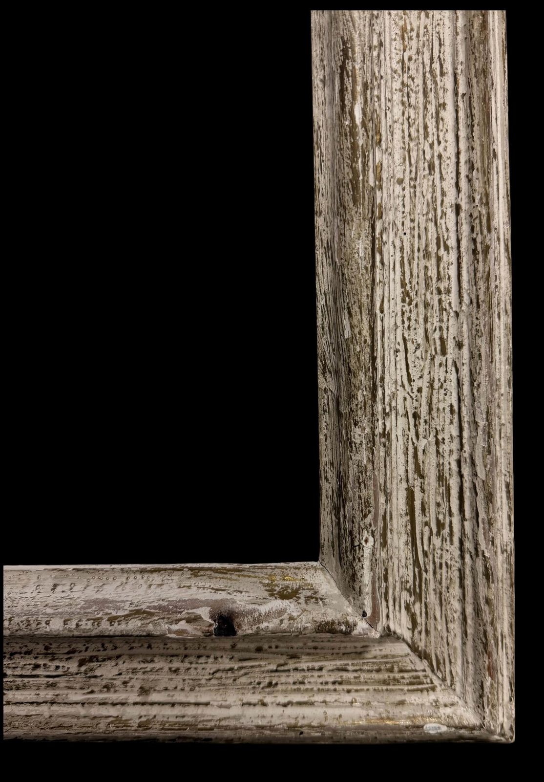 Mid 20th Century French School French Rustic Weathered Wooden Picture Frame, Mid 20th Century Mid 20th Century. photo for sale