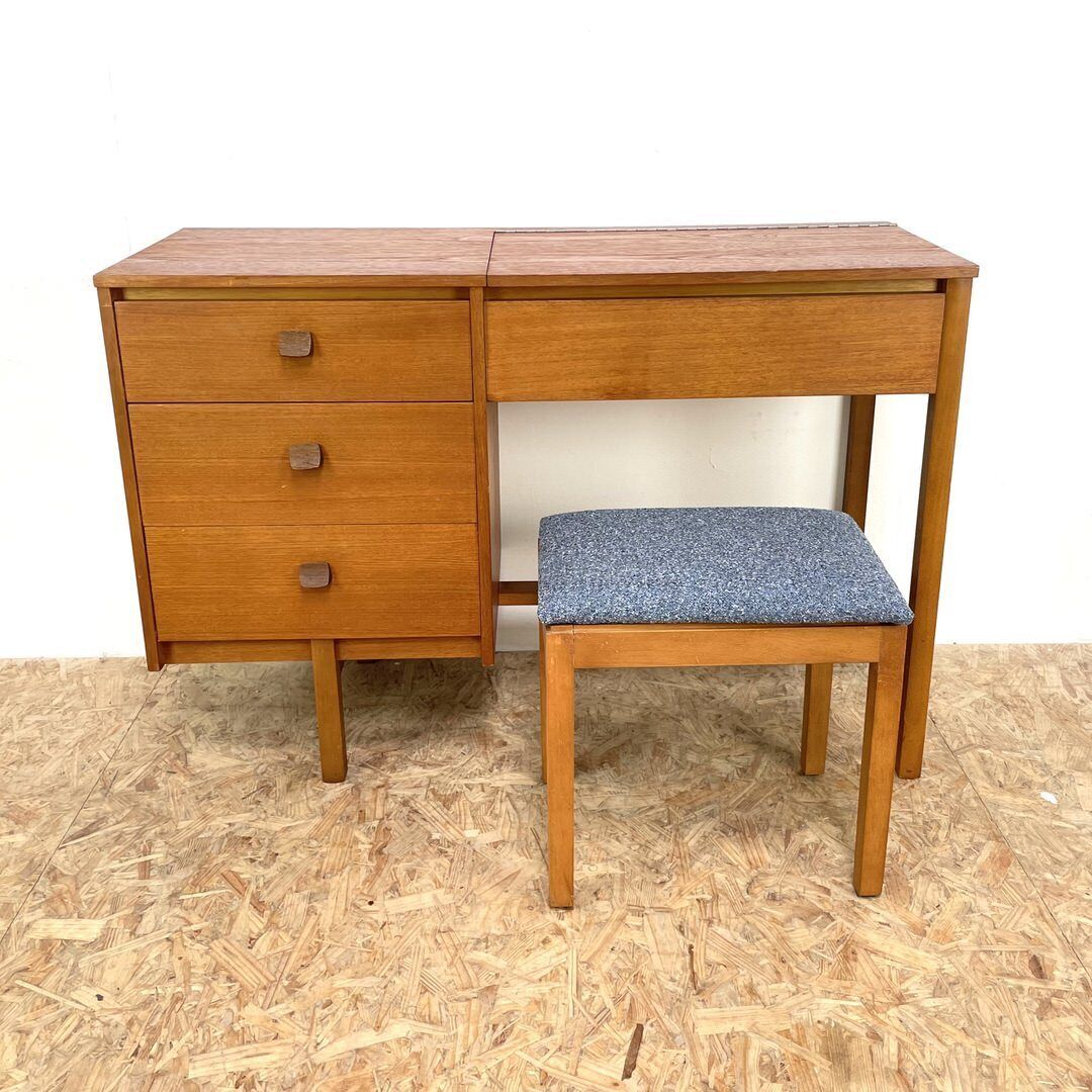 Mid Century Teak Dressing Table By Stag photo for sale