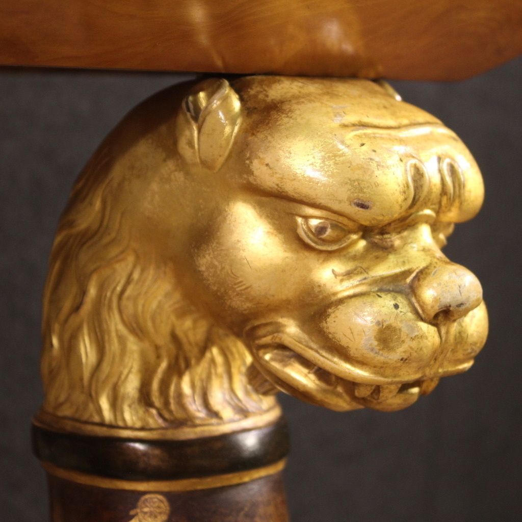 Furniture Great 19th Century Inlaid Console photo