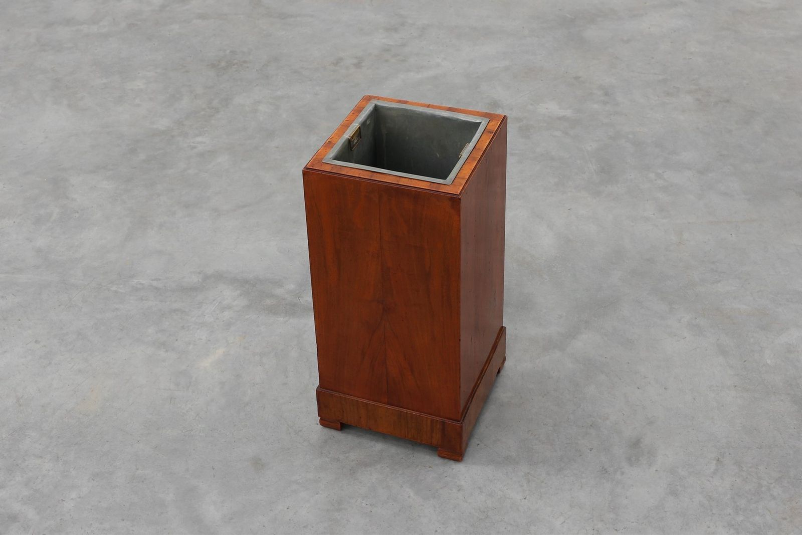Art Deco Wooden Umbrella Stand, Italy, 1920s photo for sale