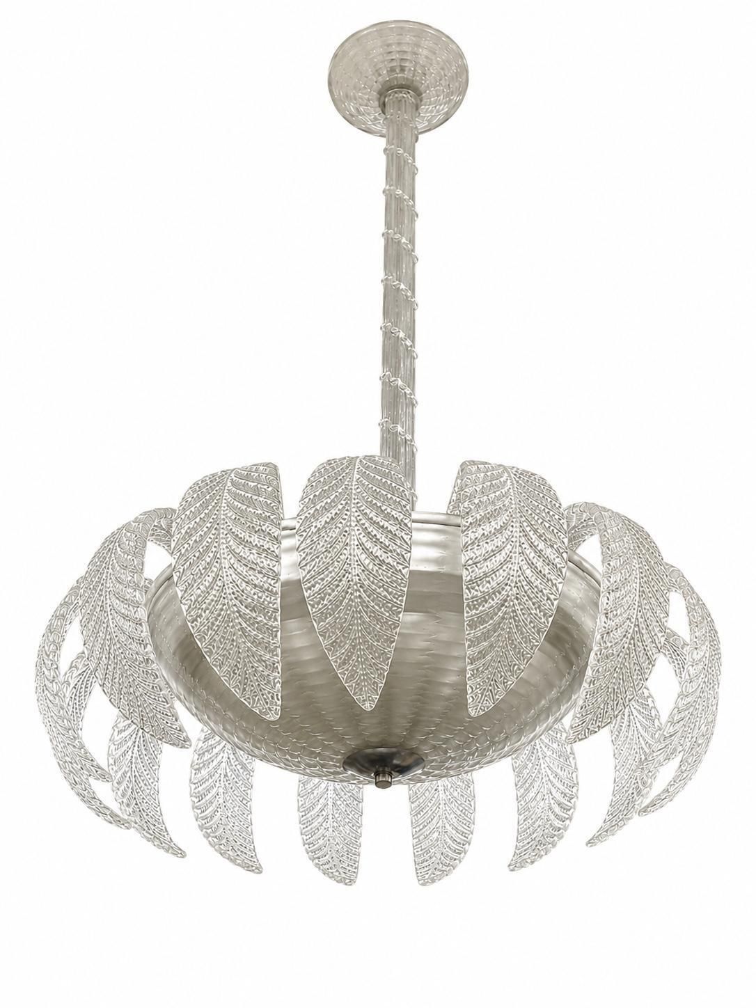Murano Chandelier By Barovier, 1940s photo furniture