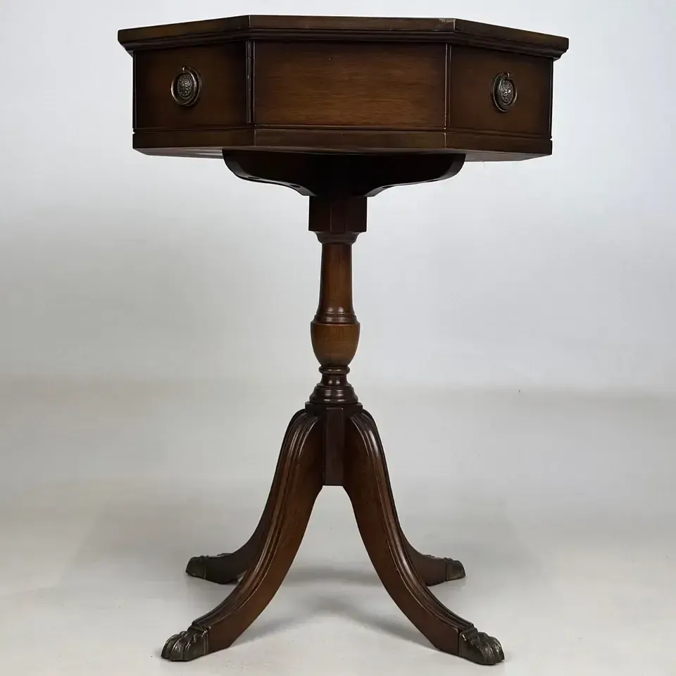 Antique 20th Century Pair Of Bedside Cabinets In Mahogany photo Furniture