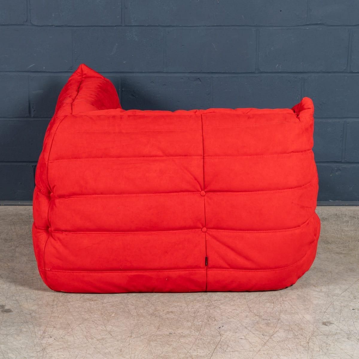 A 21st Century Red "Togo" Corner Sofa By Michel Ducaroy For Ligne Roset France photo 2495.0