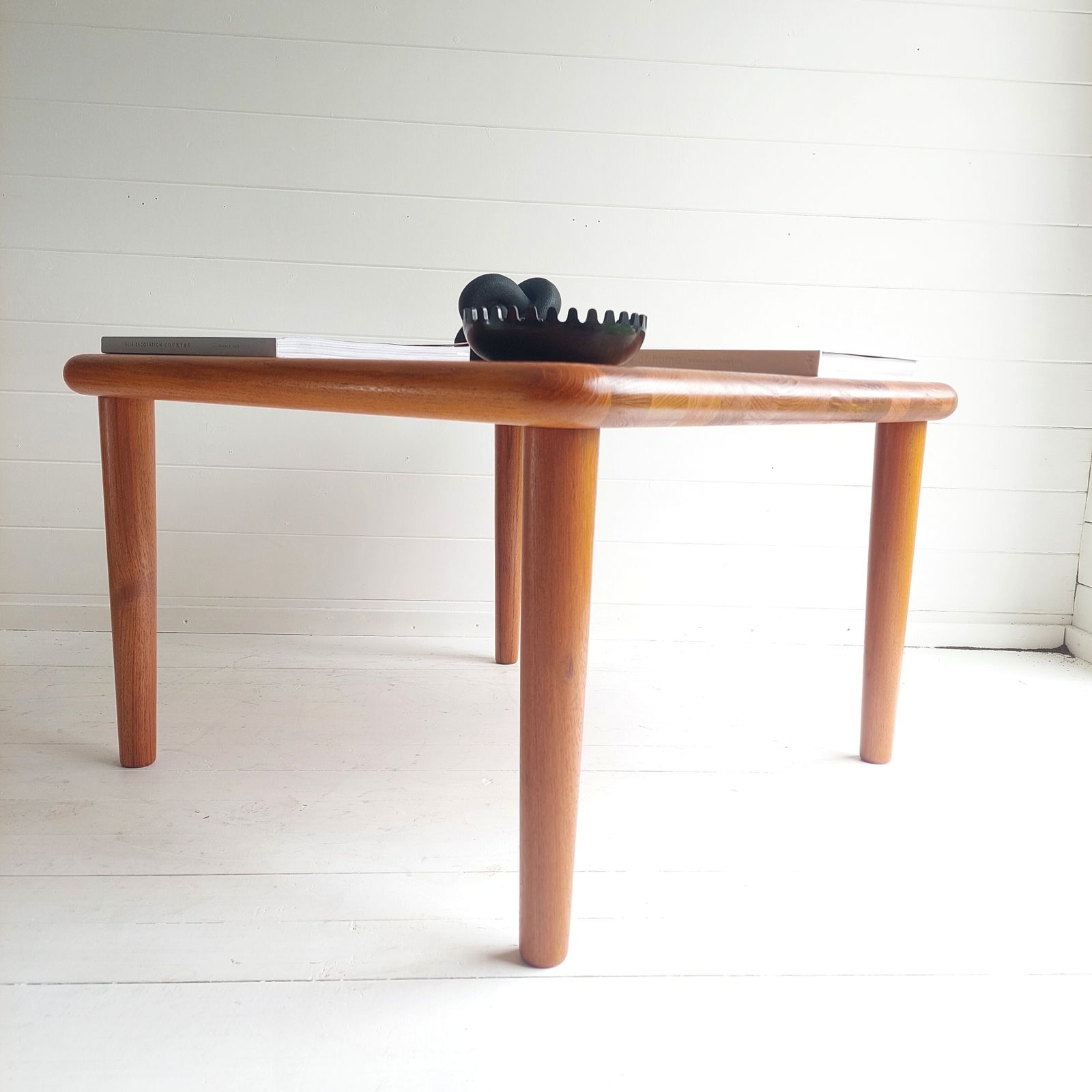 photo buy Mid Century Danish Solid Teak Coffee Table  Grete Jalk For Glostrup Denmark 60s