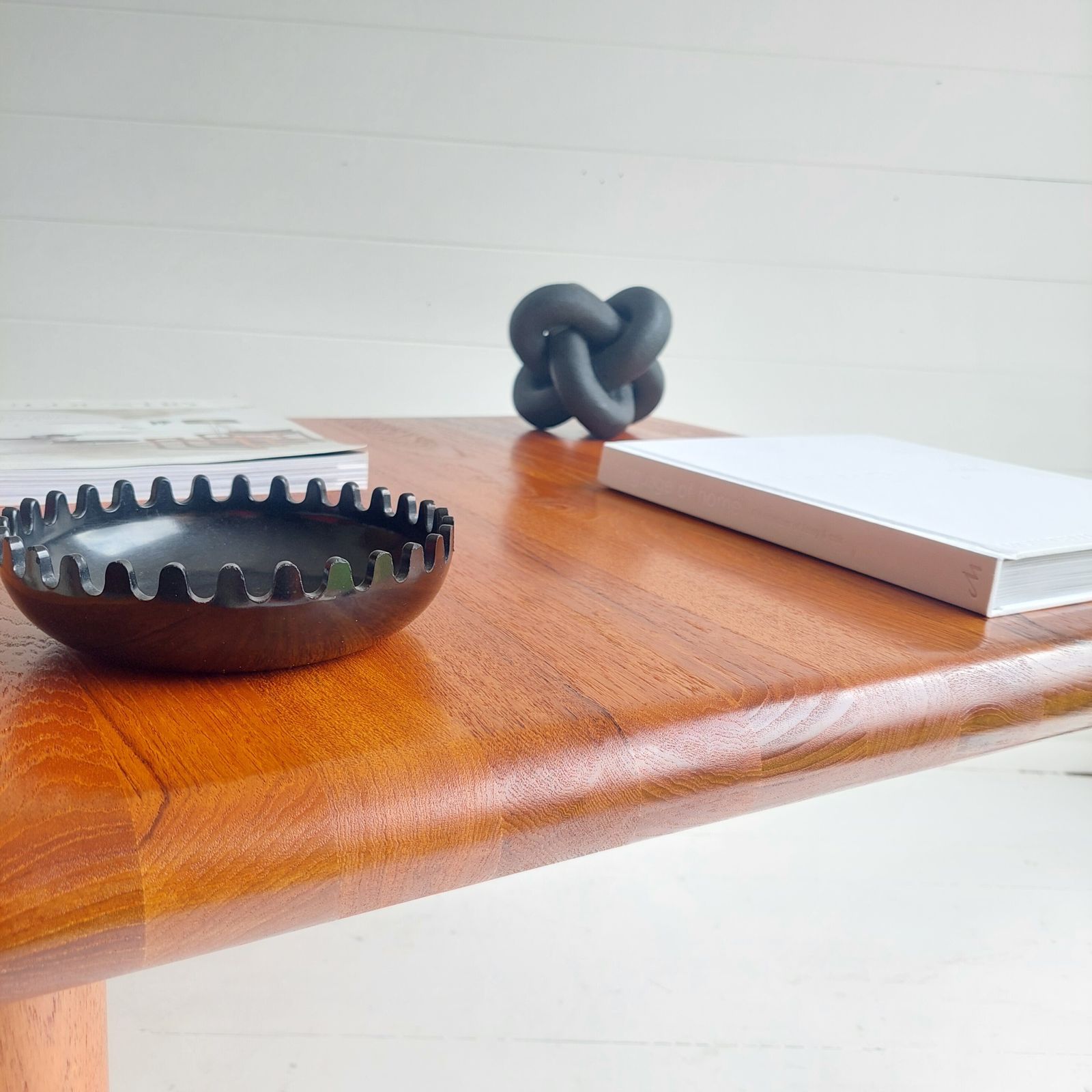 Mid Century Danish Solid Teak Coffee Table  Grete Jalk For Glostrup Denmark 60s photo furniture