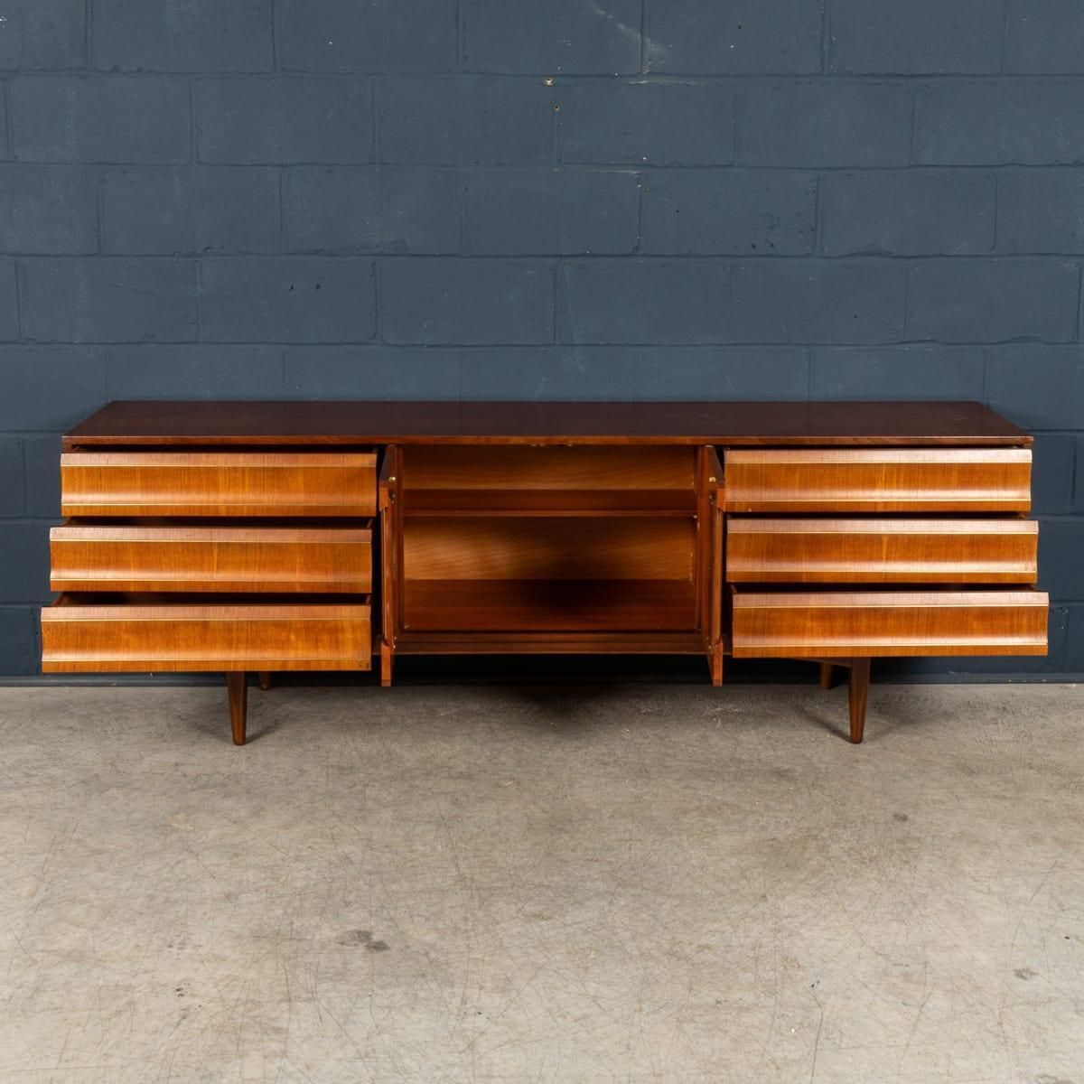 Vintage 20thc English Teak Sideboard By Elliots Of Newbury C.1960 photo Furniture