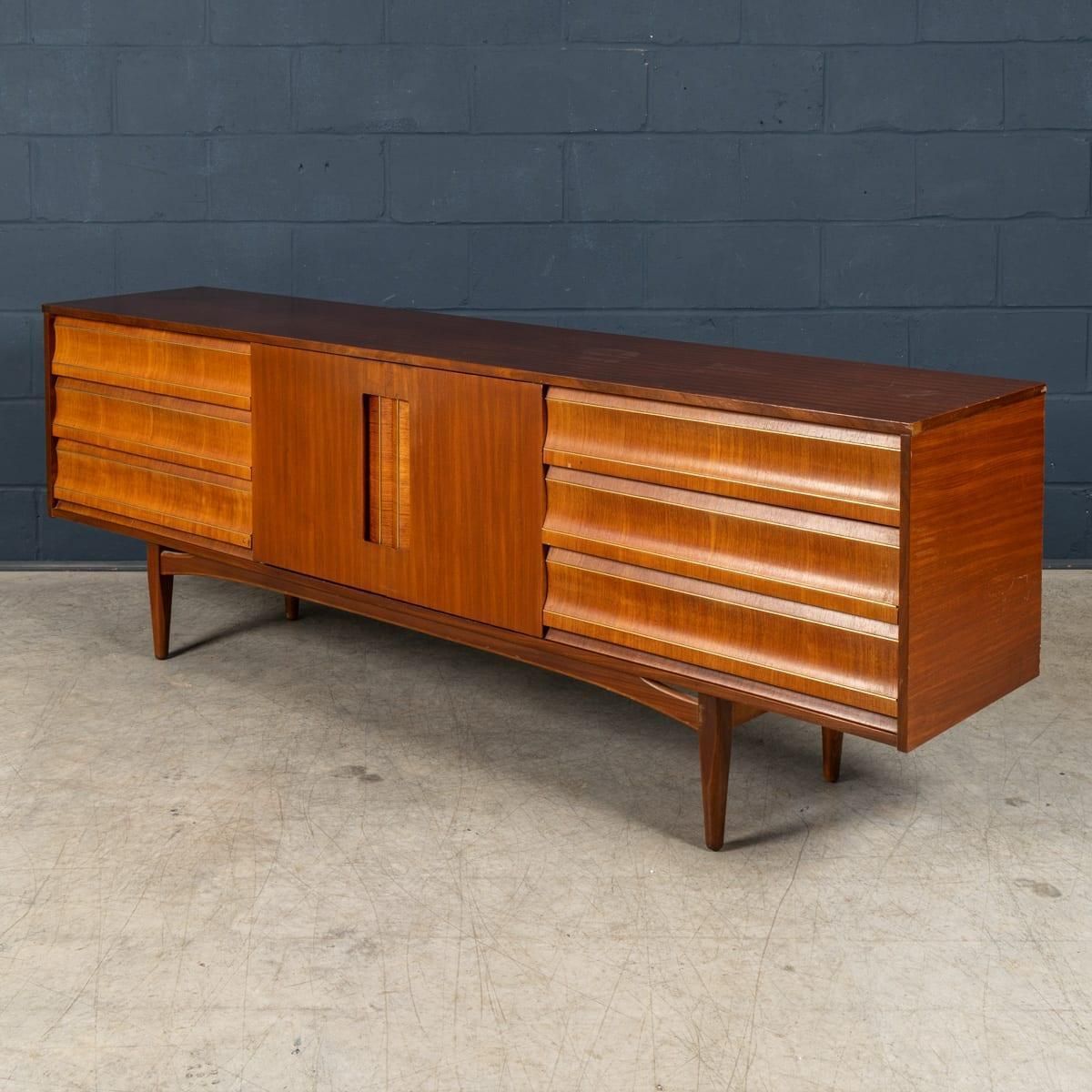 Vintage 20thc English Teak Sideboard By Elliots Of Newbury C.1960 photo 1595.0