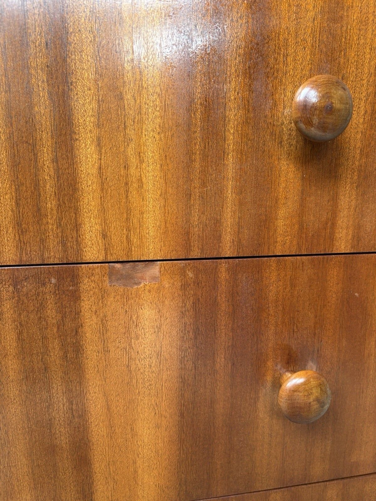 photo vinterior Vtg Mid Century Chest Of Drawers Tallboy Retro Scandi Danish R1200