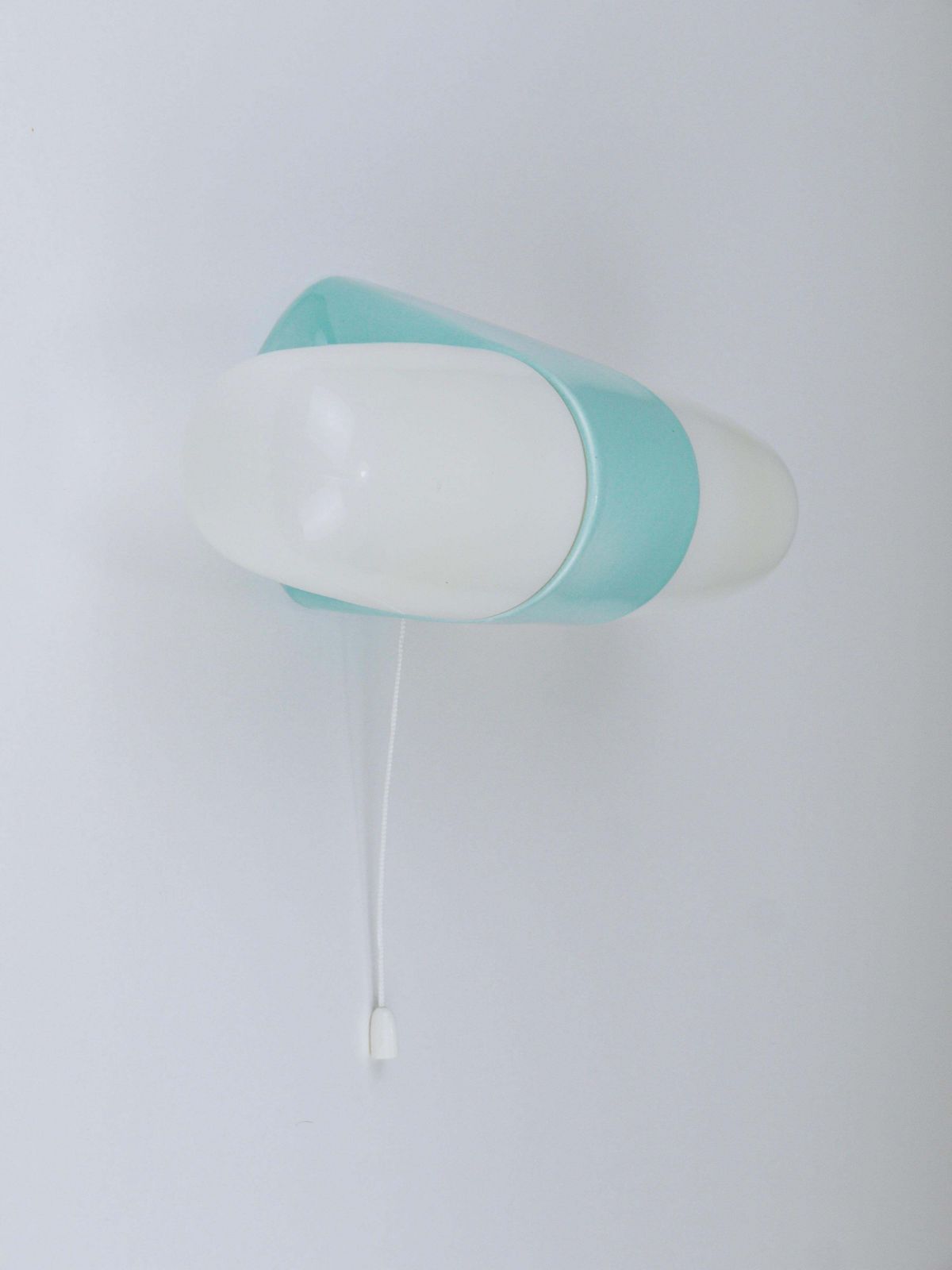 photo buy Wilhelm Wagenfeld Bauhaus Turquoise Double Sconce Wall Light, Germany, 1950s
