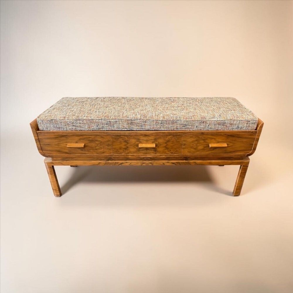 Art Deco Bench photo vintage