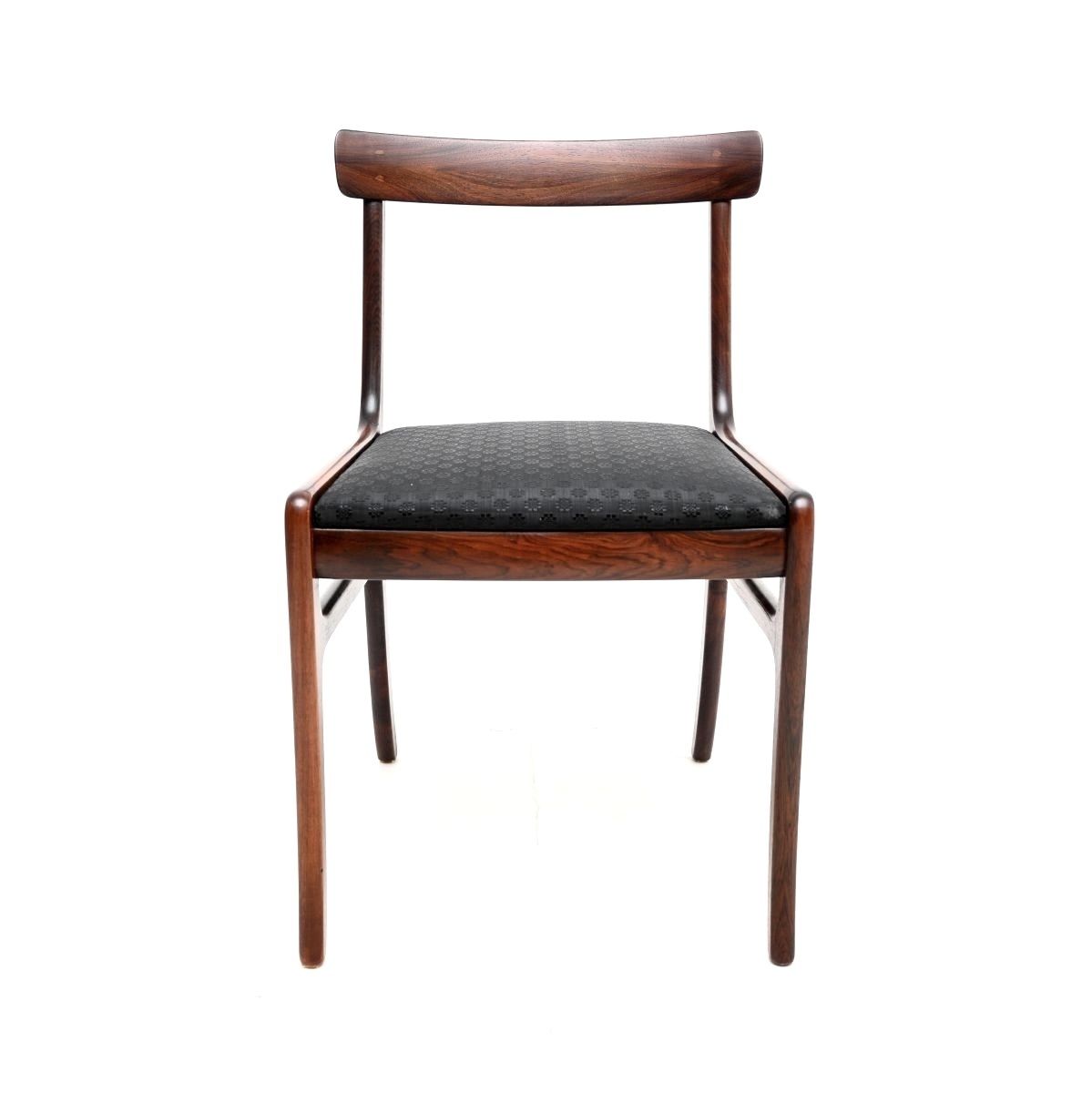 Set Of Ten Vintage Danish Rosewood Dining Chairs By Ole Wanscher. photo Furniture