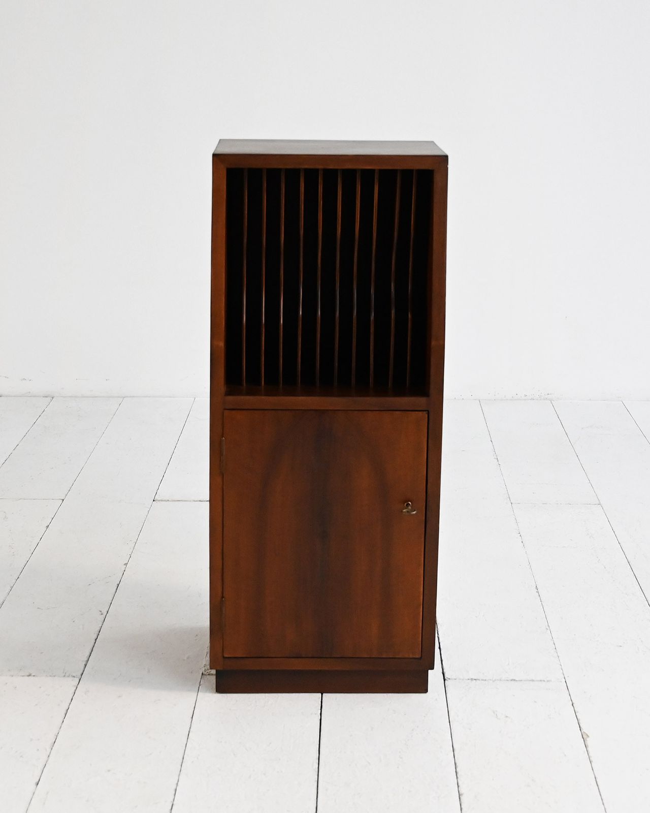 Kast met vinylvak