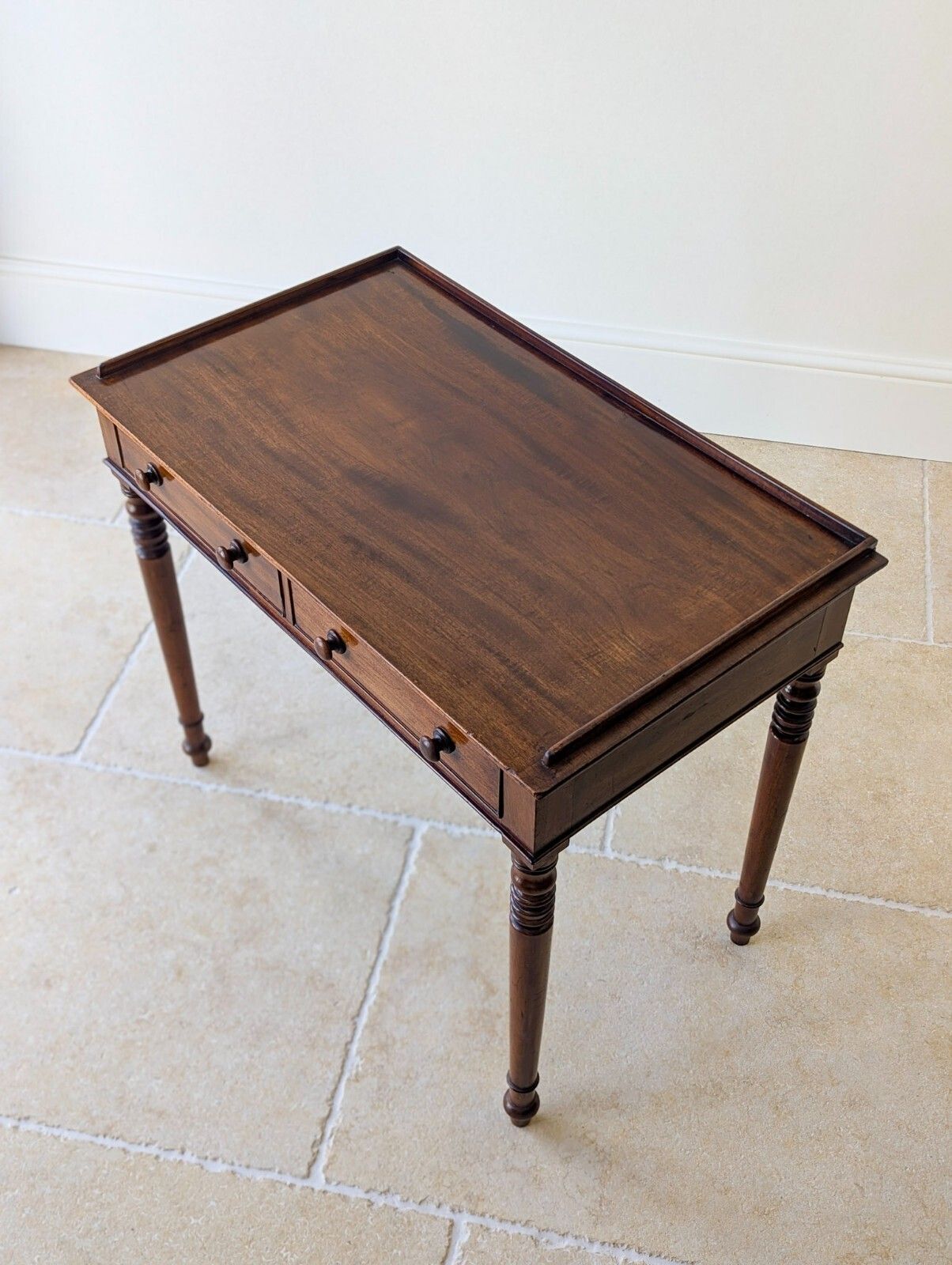 Antique William IV Mahogany Writing Table C.1830 photo furniture