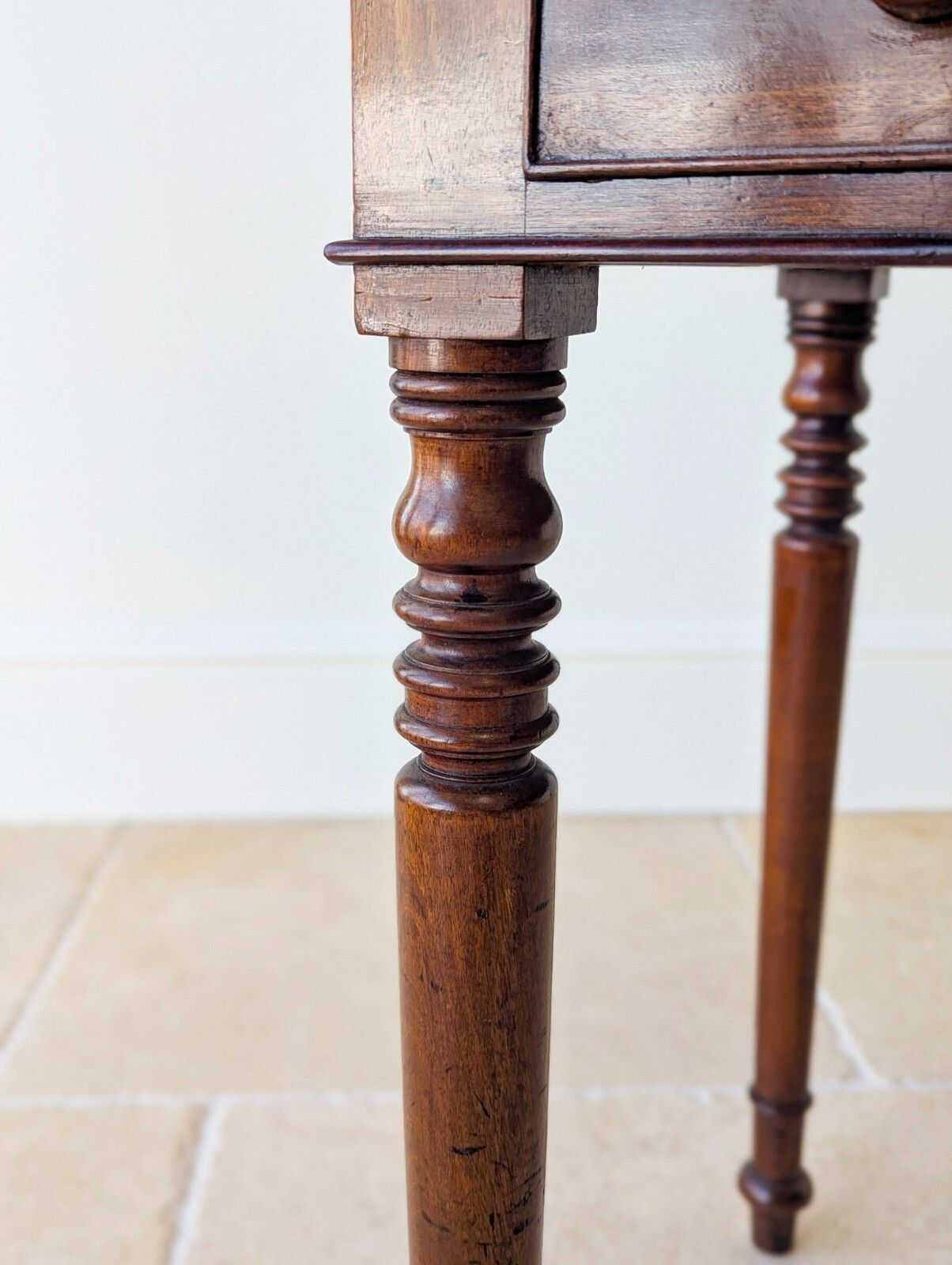 Antique William IV Mahogany Writing Table C.1830 photo vinterior
