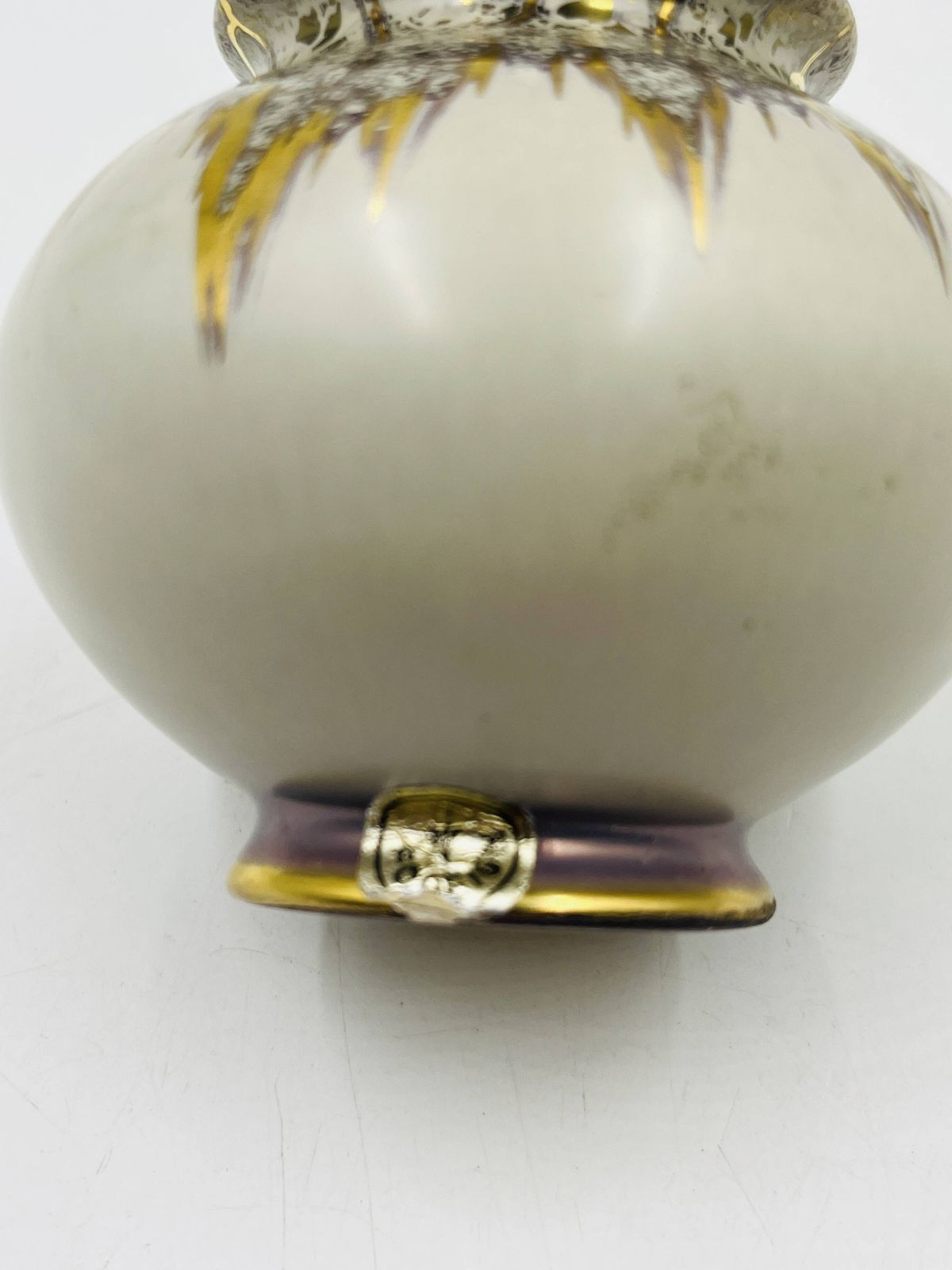Miniature Vase Dümler Breiden Höhr Gold Model Representing Vintage photo buy