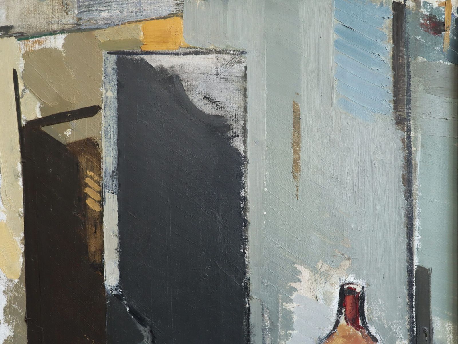 Spatial Dialogue Painting., Mid 20th Century photo Art