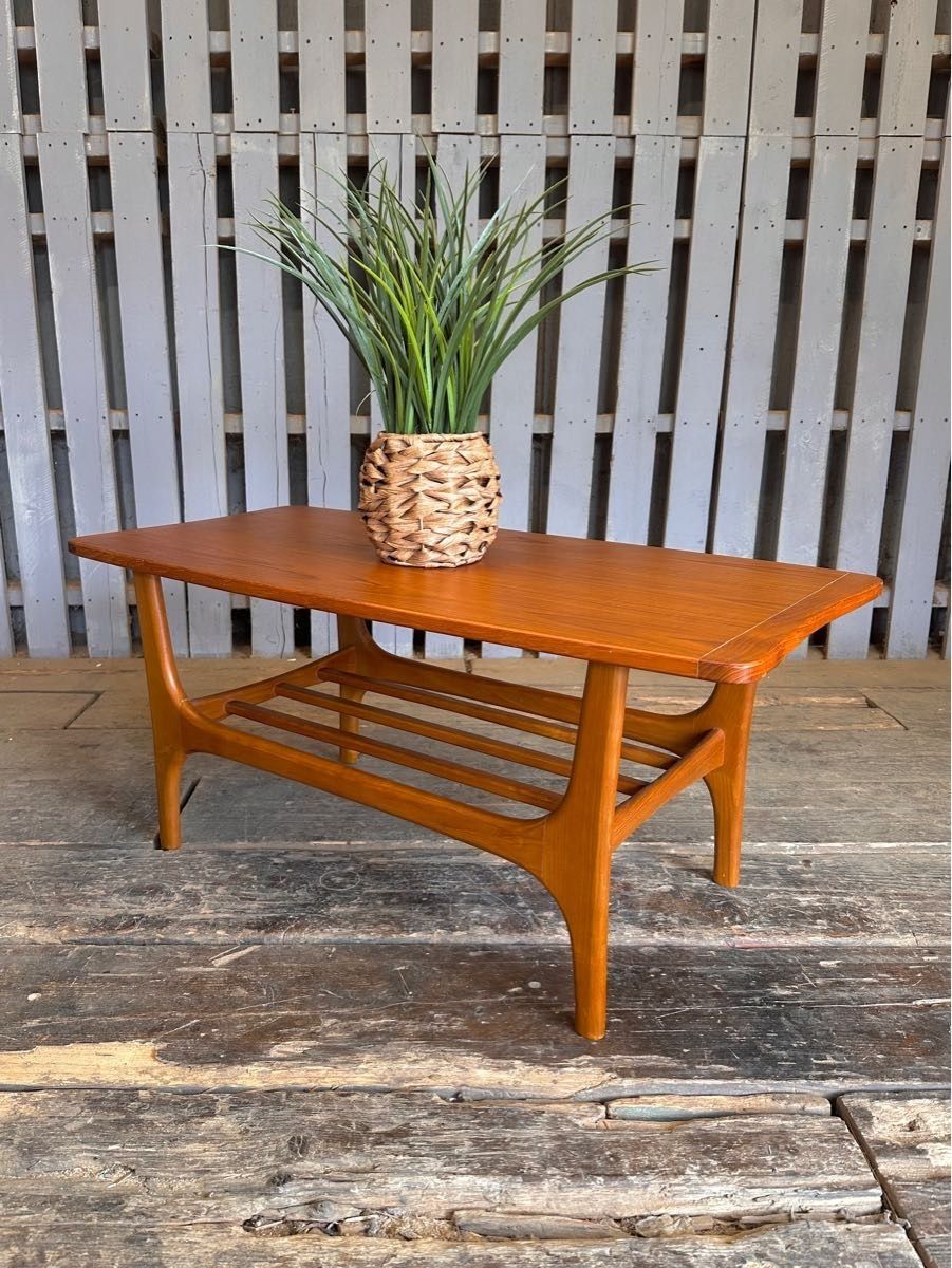 Jentique Teak Compact Coffee Table
