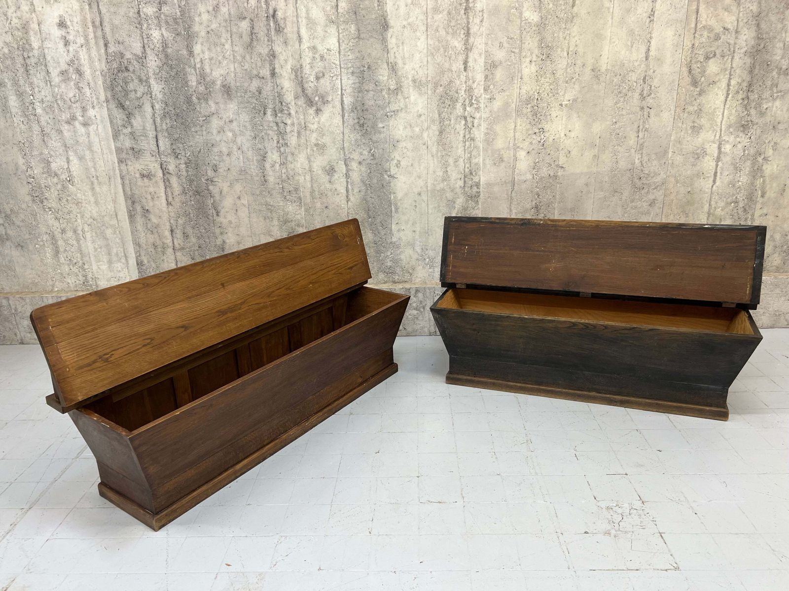 Pair Of Storage Benches Banquette. photo buy