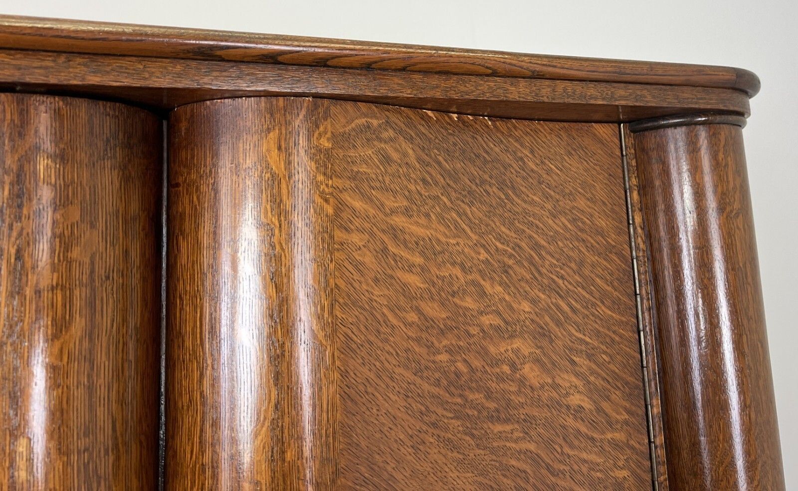 photo for sale Wardrobe Vintage French Style Four Door Carved Armoire Cabinet Lot 6146