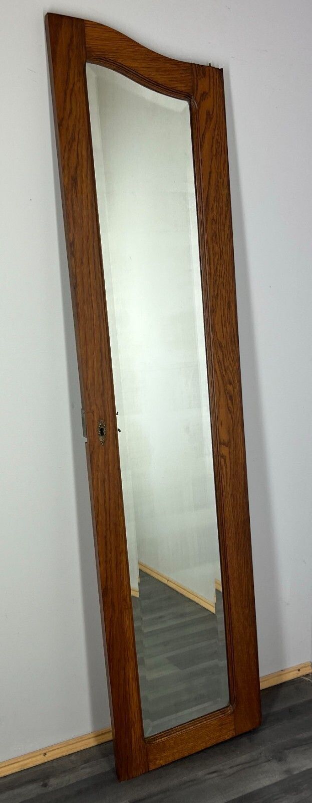 Mirror Antique French Style Oak Wall Mirror Decorative Frame Lot 3117