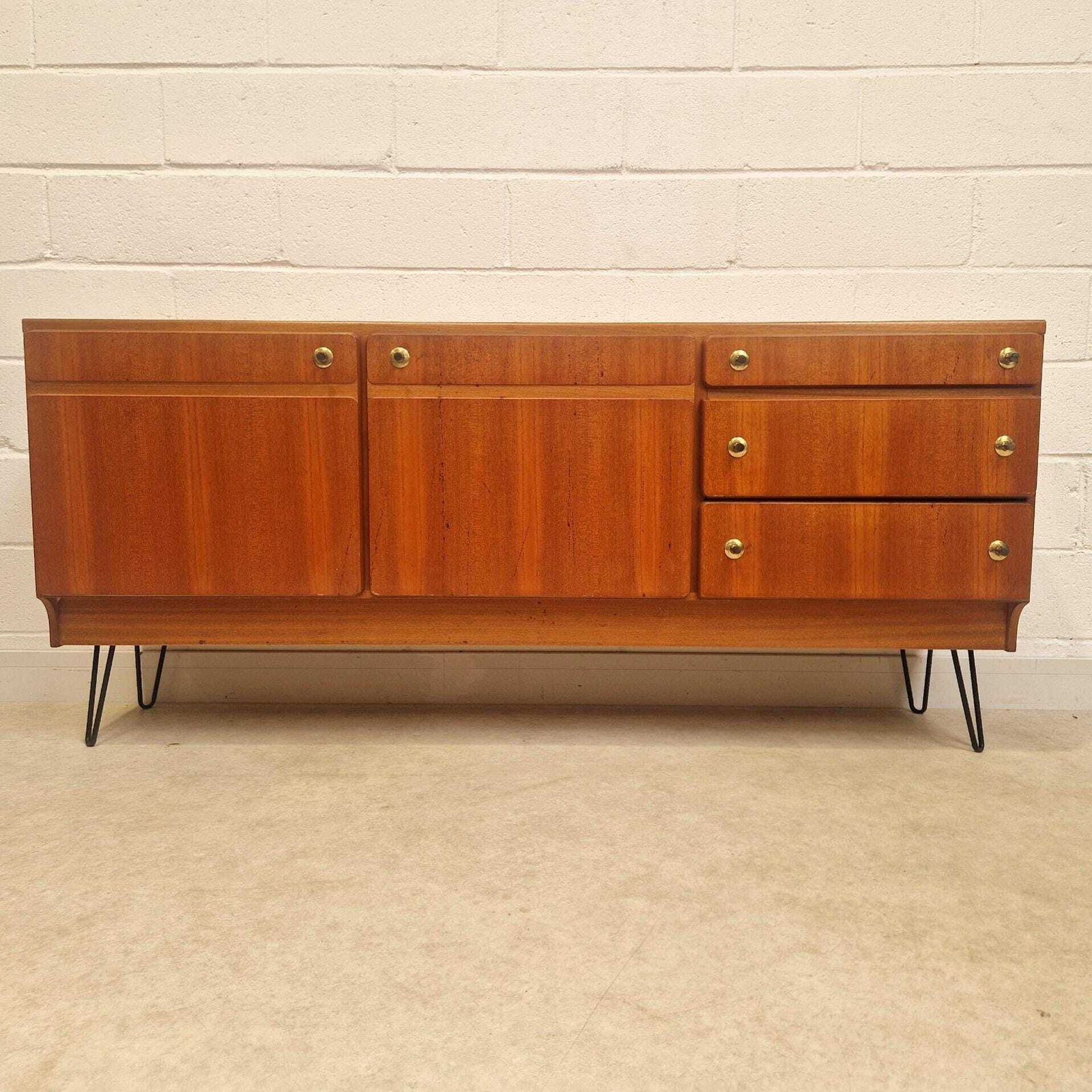 McIntosh Vintage Mid Century Danish Design Medium Teak Retro Sideboard Credenza Pg218 photo Furniture