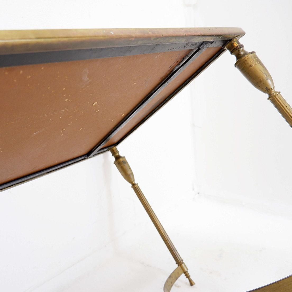 Mid Century Coffee Table In The Style Of The Maison Jansen   1960s photo vinterior