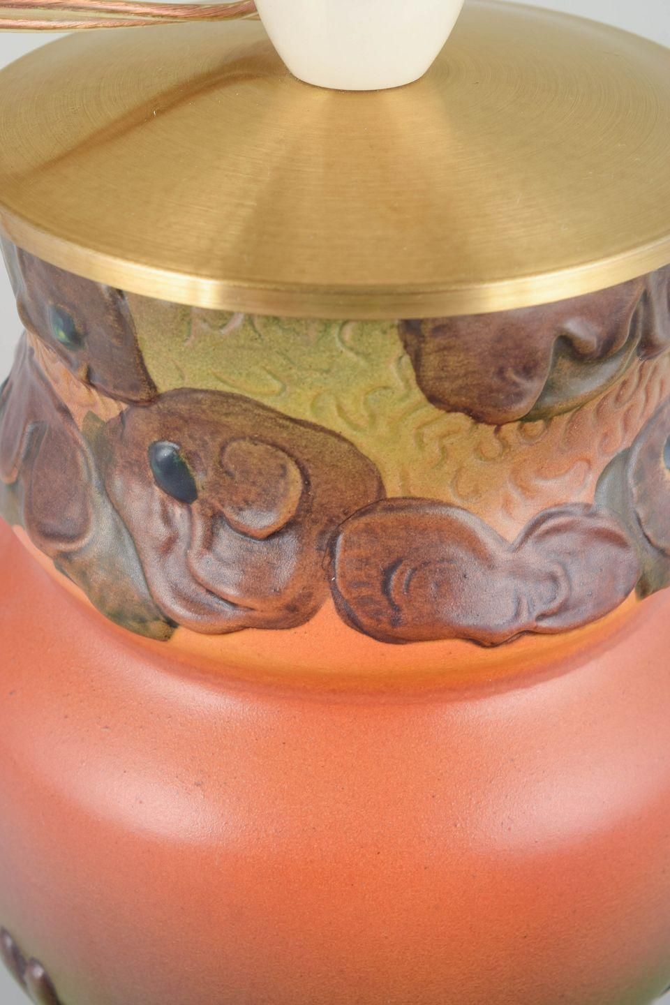 Ipsens Enke. Lampe de table, convertie d'un vase en céramique, vers 1920/1930. photo for sale