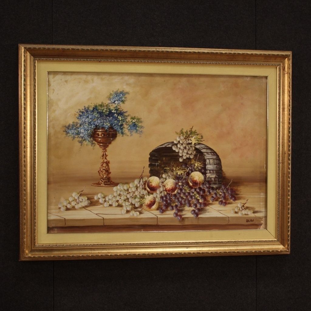 photo for sale Nature morte signée, années 1970