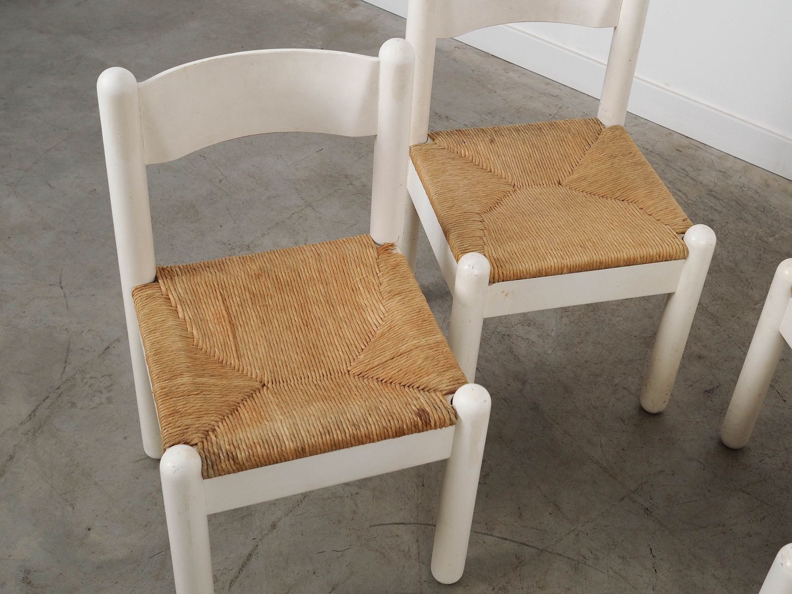 1139.0 Set van vier beukenhouten stoelen, Italiaans design, jaren 1980, Made In Italy photo