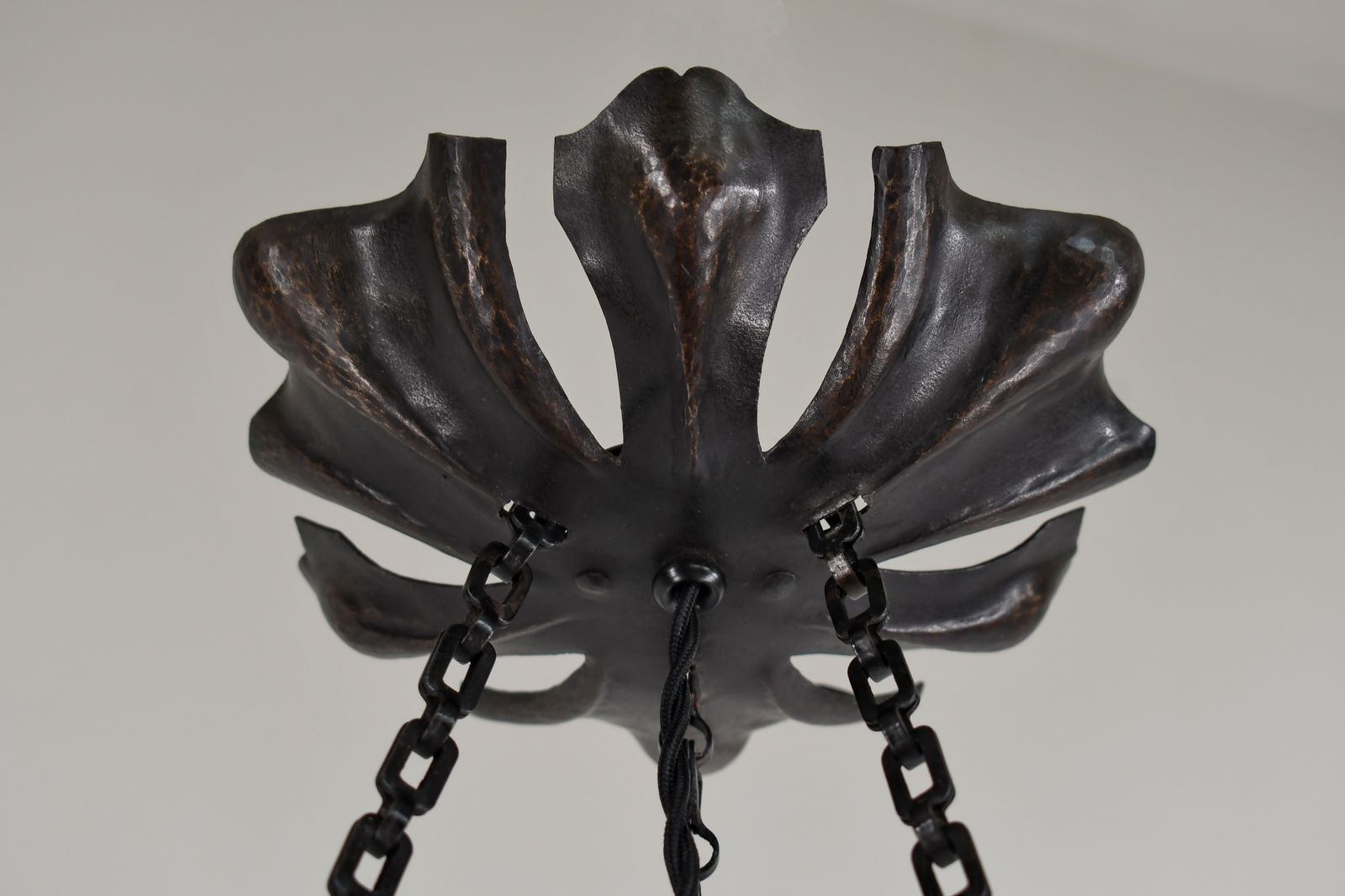 A French Art Deco Pendant Light By Daum & Majorelle 1925 France photo 8500.0