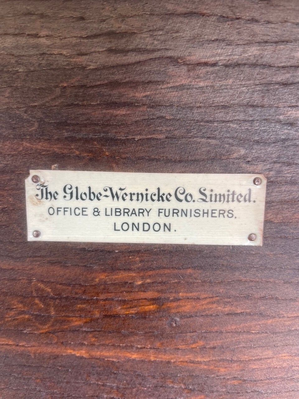 Antique Oak Globewernicke Stacking Library Bookcase photo 460.0