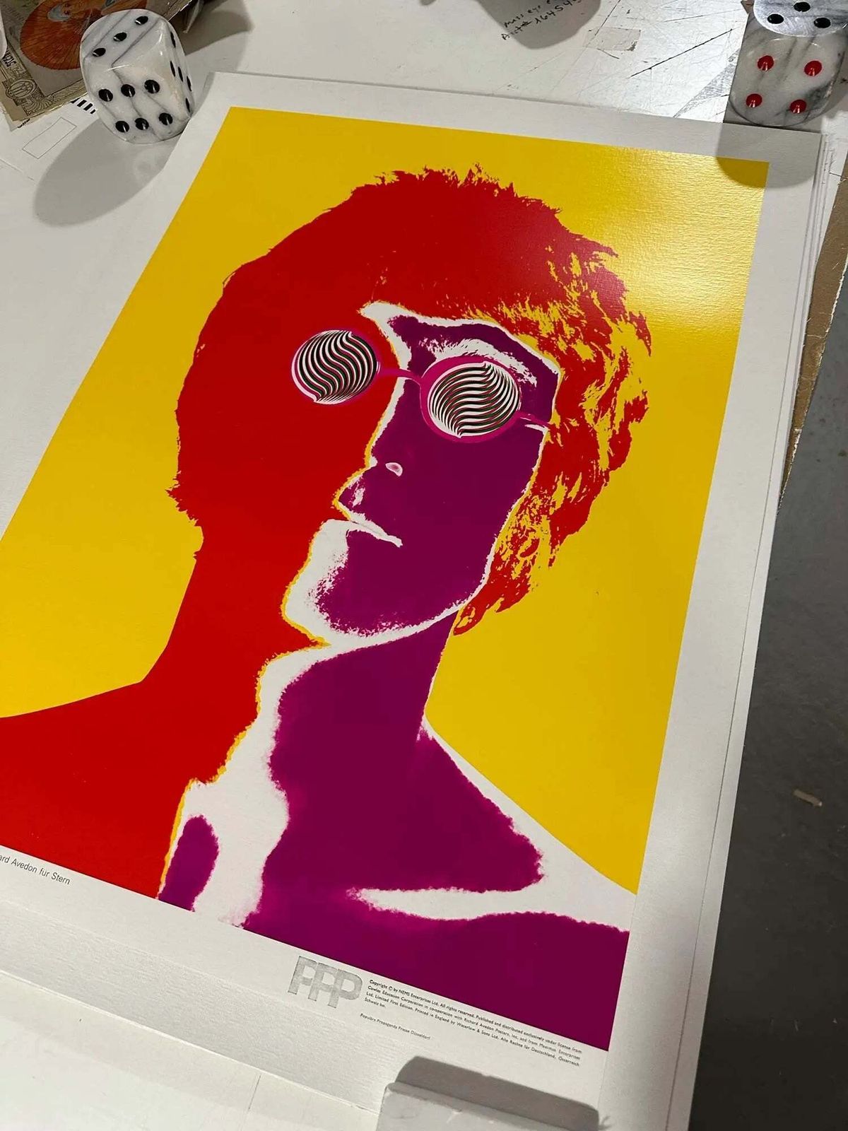 photo vinterior Original 1967 Richard Avedon Beatles Pop Art Poster Set Of Four