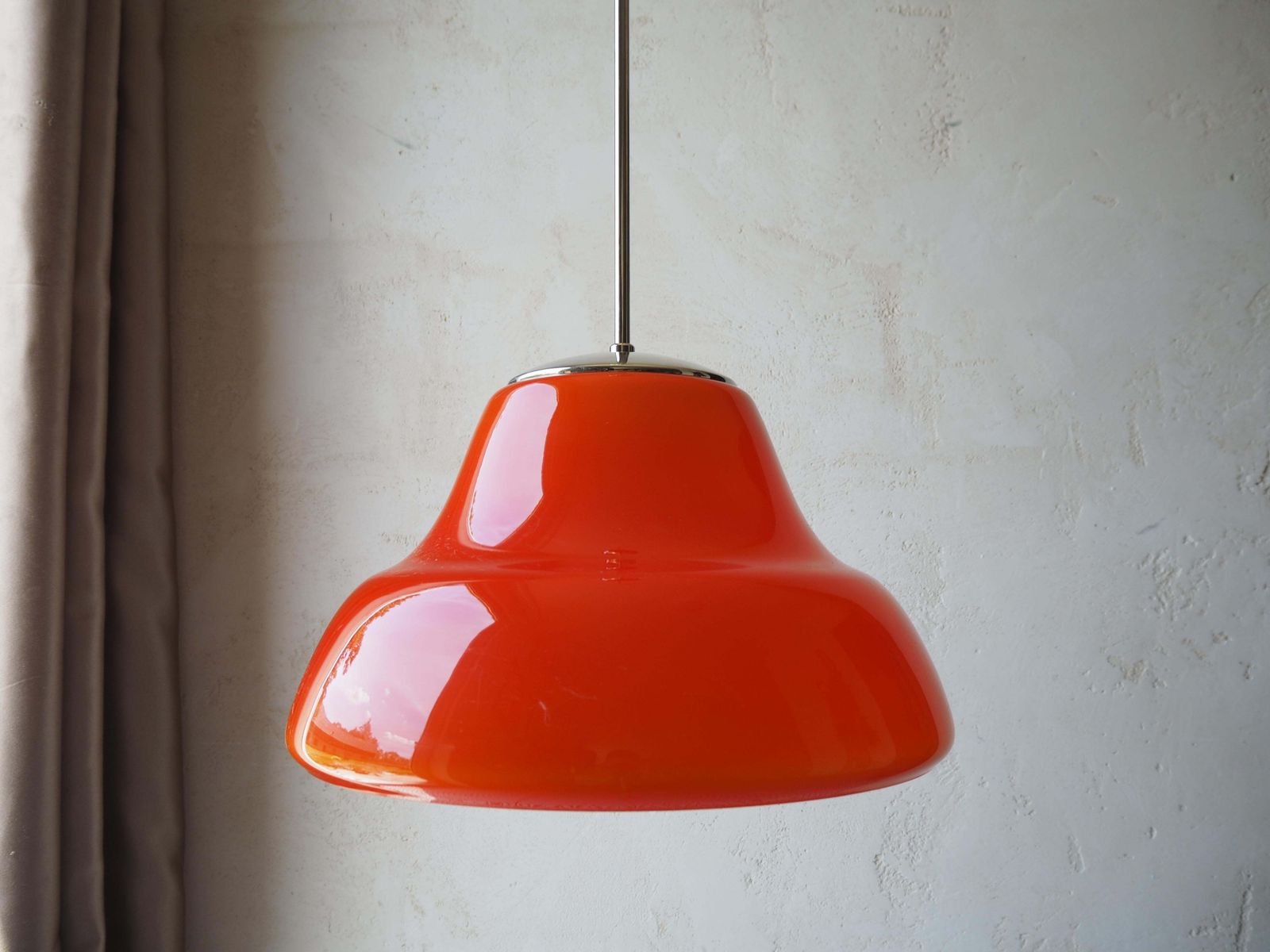Lustre mid-century en verre, par Stefan Tabery, Tchécoslovaquie, années 1960. photo buy