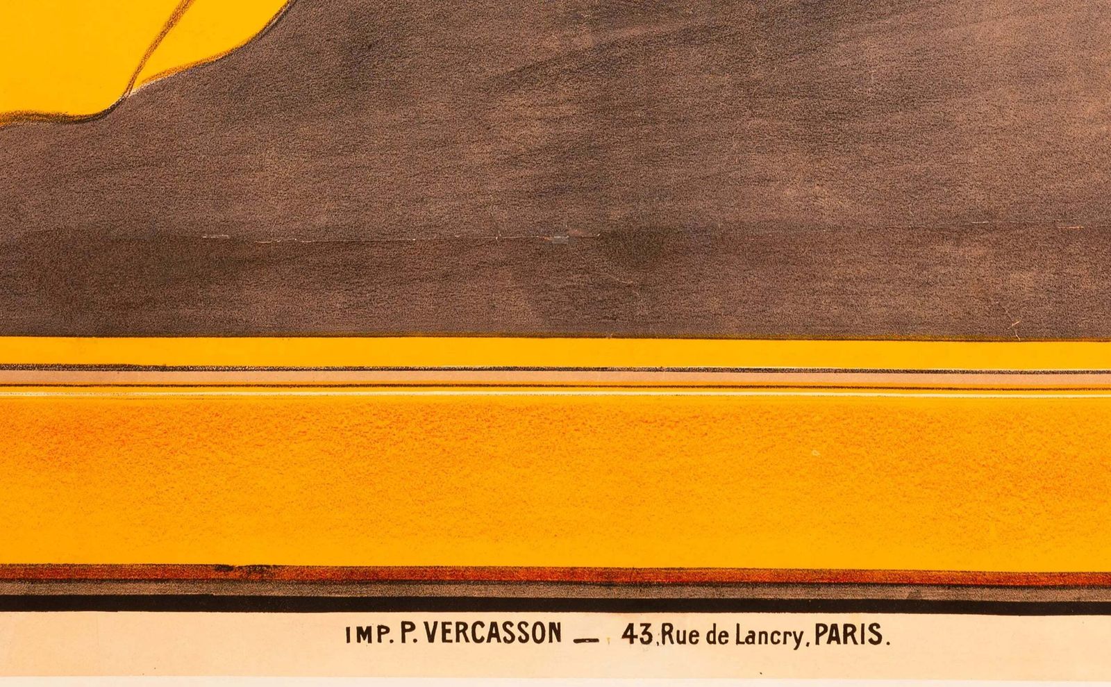 Affiche lithographique sur pierre Automobiles Charron, 1906, par Leonetto Cappiello photo furniture