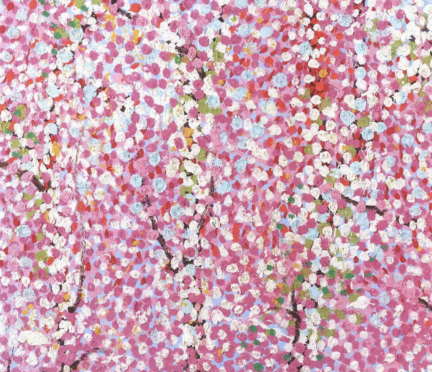 Affiche d'exposition offset lithographique Emperor's Blossom de Damien Hirst, 2021 photo for sale