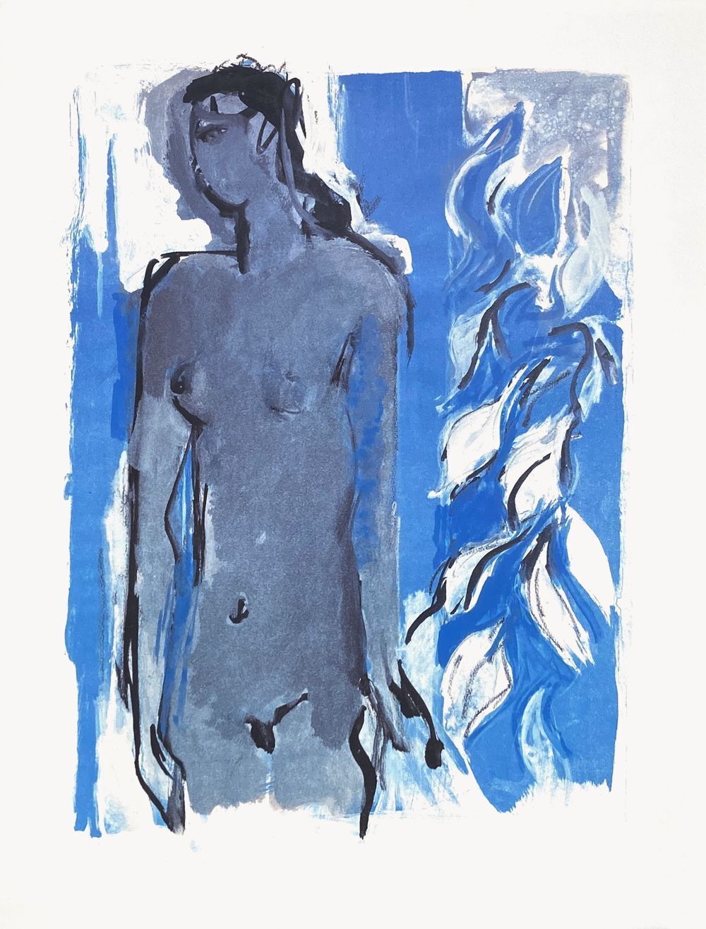 Charles Pierre Humbert Screenprint Nu 1990