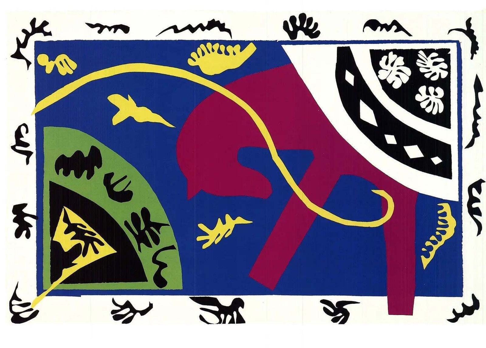 Henri Matisse, The Horse, The Equestrienne and The Clown, lithographie offset photo furniture