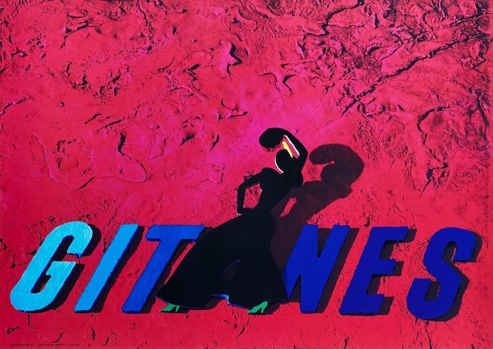 Gitanes   Hommage à Max Ponty Poster Peter Pocs 1991