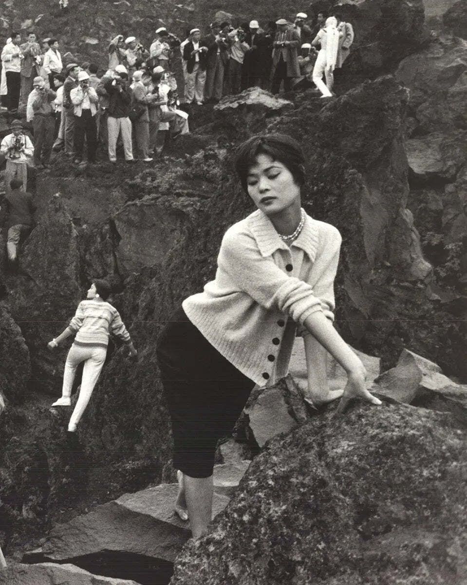 Marc Riboud Kuruizawa Japan 1994 Monochrome Offset Lithograph Art Print photo for sale
