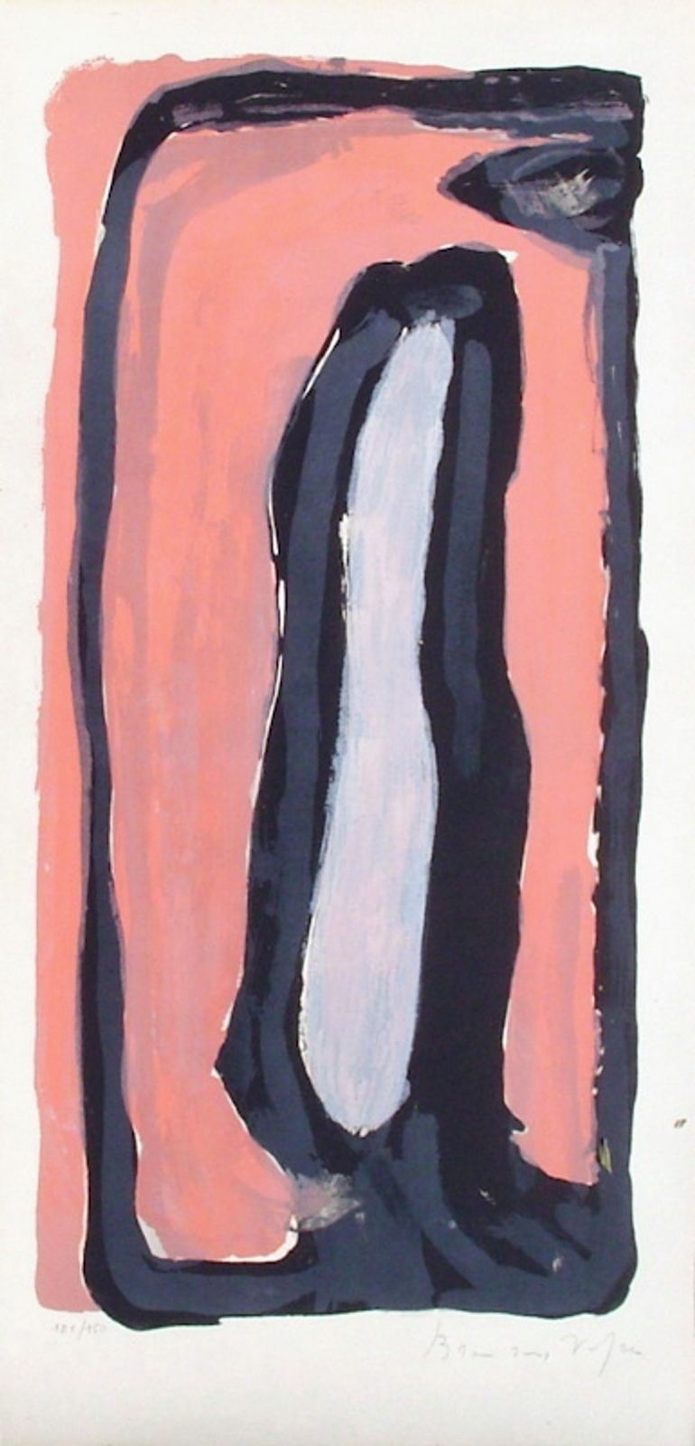Bram Van Velde Signed Lithograph Mp 116 1973