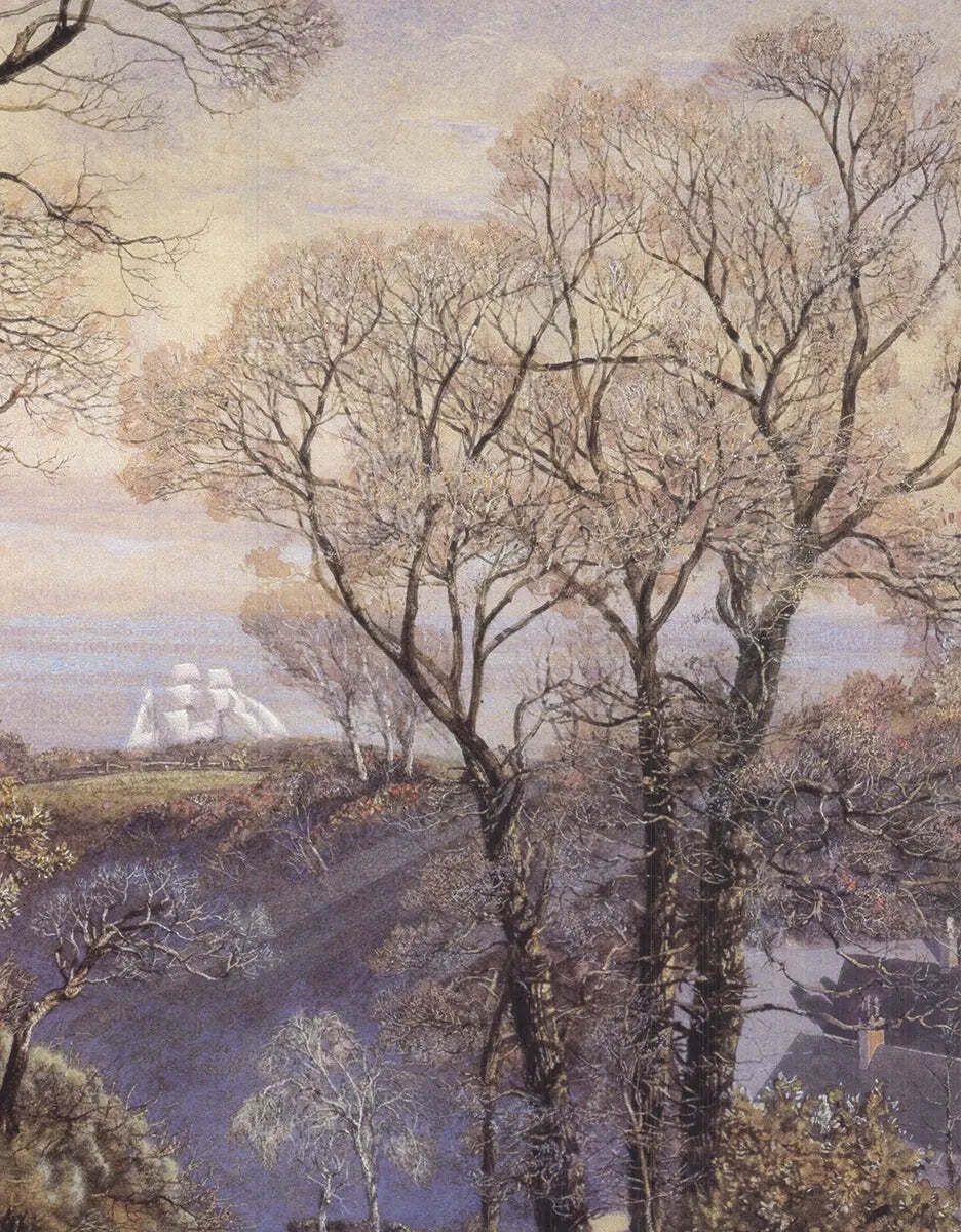 Affiche d'exposition John Brett, February In The Isle Of Wight photo Art