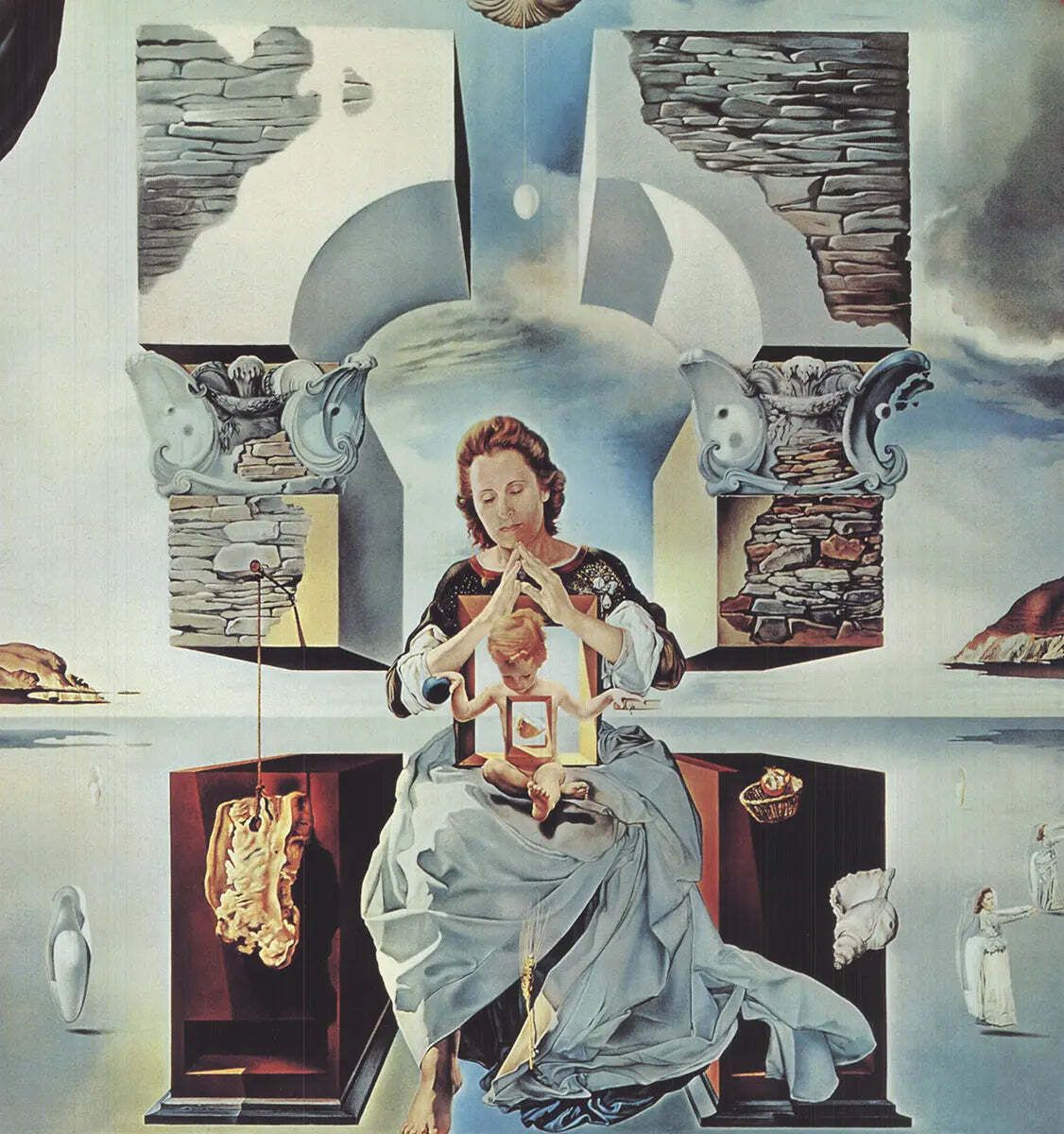 Affiche offset Patricia George Piazza Vespucci 1998, architecture photo for sale