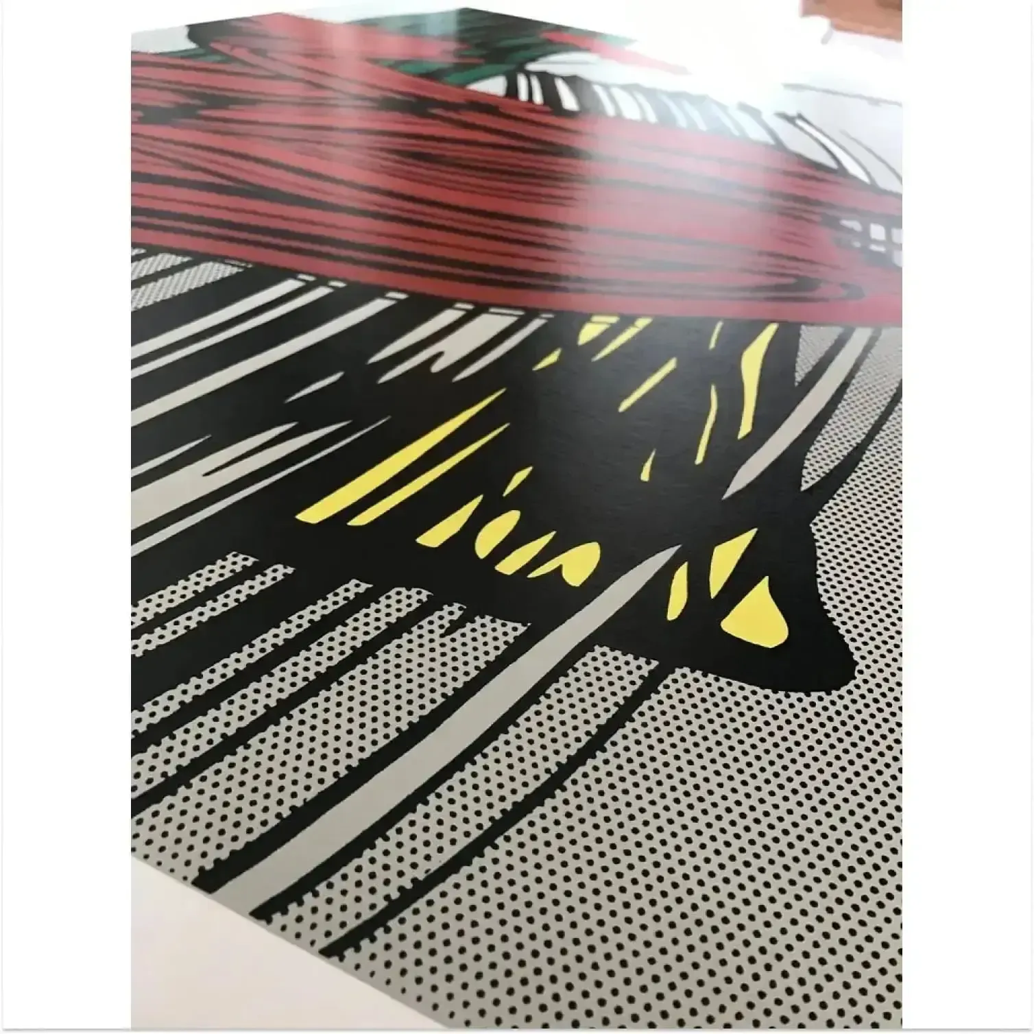 Sérigraphie en édition limitée Roy Lichtenstein, Big Painting No. 6 photo 761.0