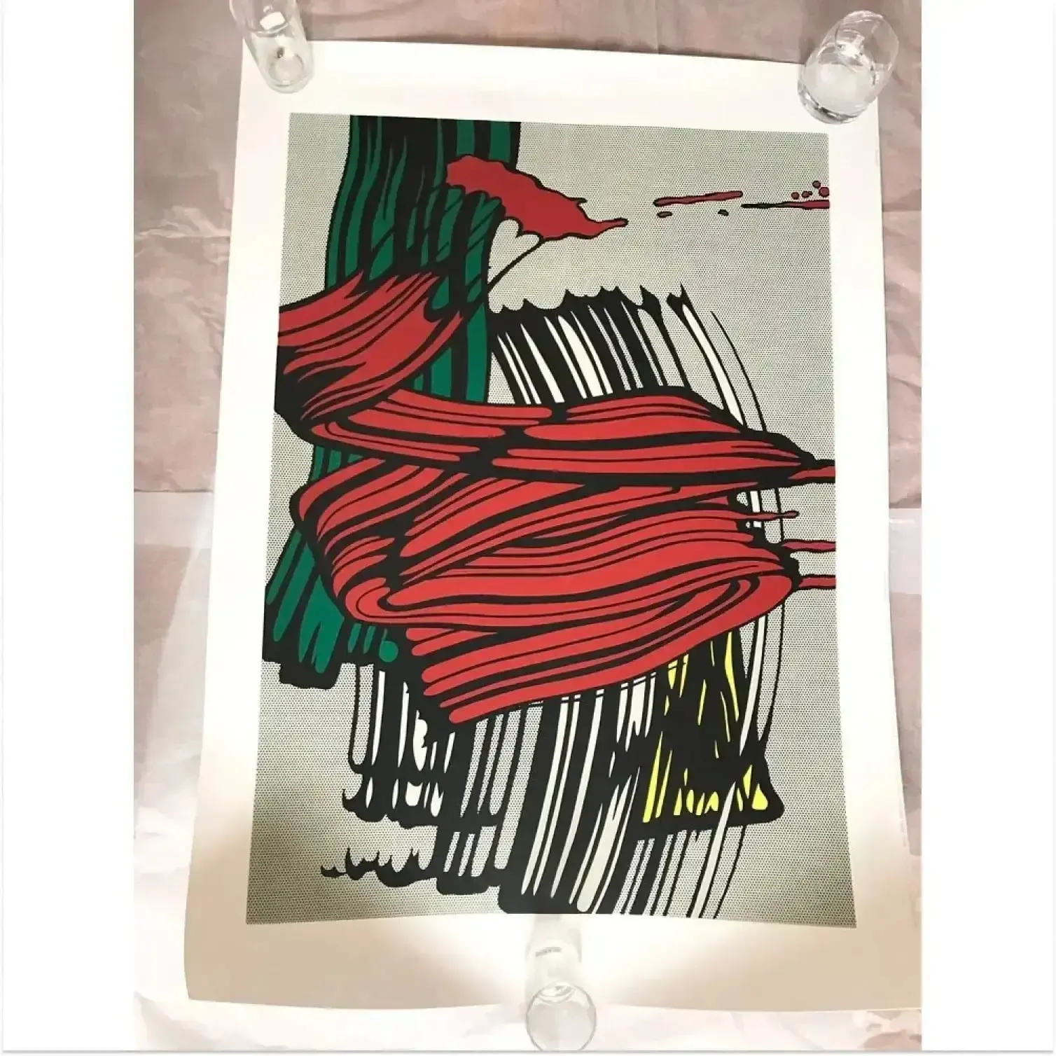 Roy Lichtenstein Big Painting No. 6 Limited Edition Silkscreen Print photo buy