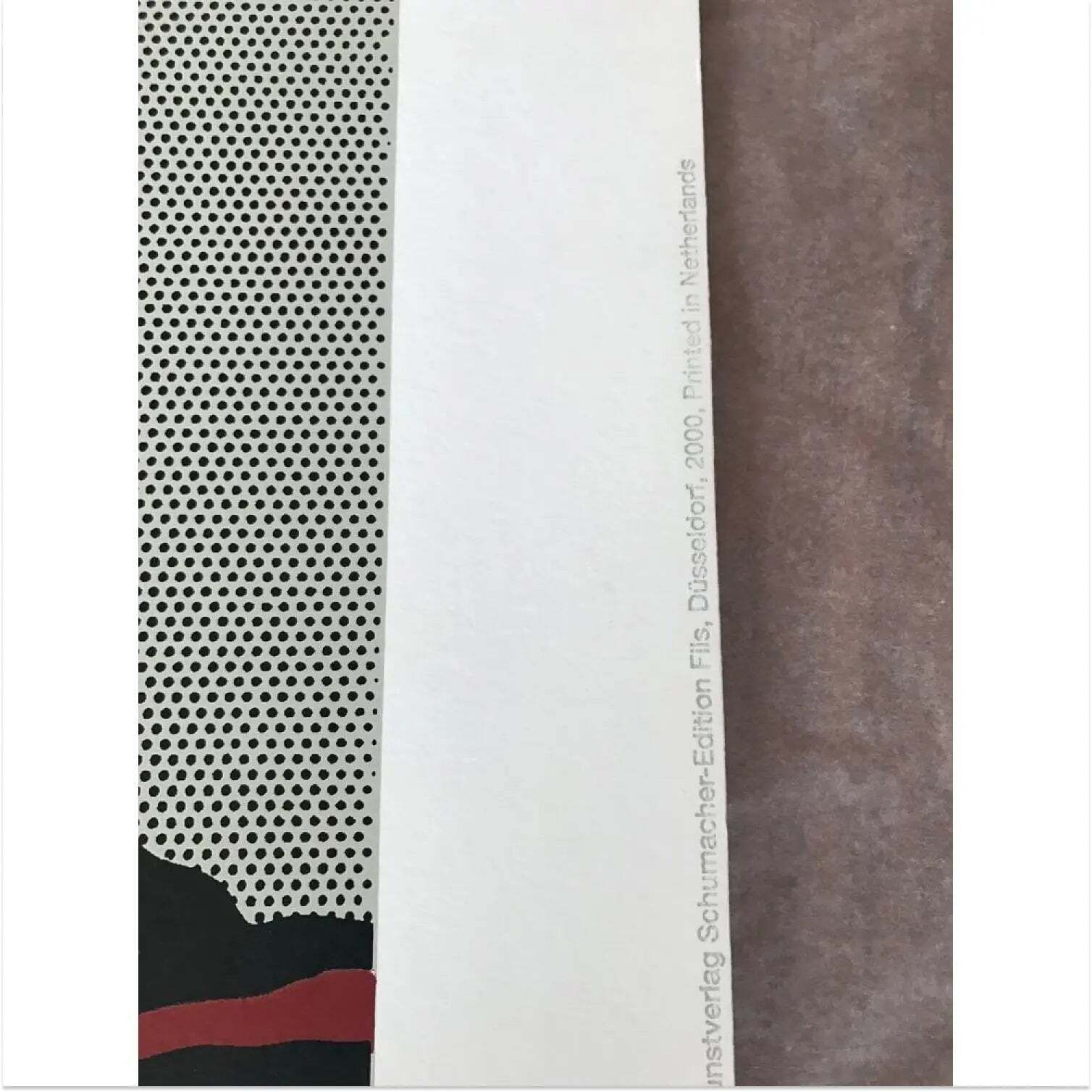 photo furniture Sérigraphie en édition limitée Roy Lichtenstein, Big Painting No. 6