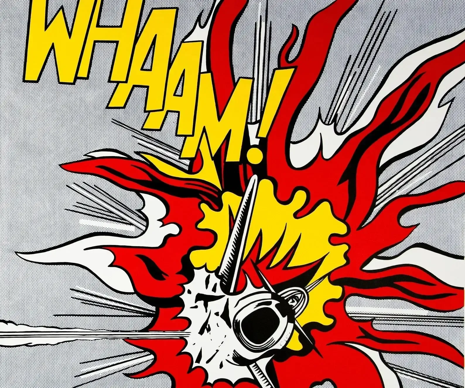 Lithographie offset en édition limitée Roy Lichtenstein Whaam, 1968 photo Art