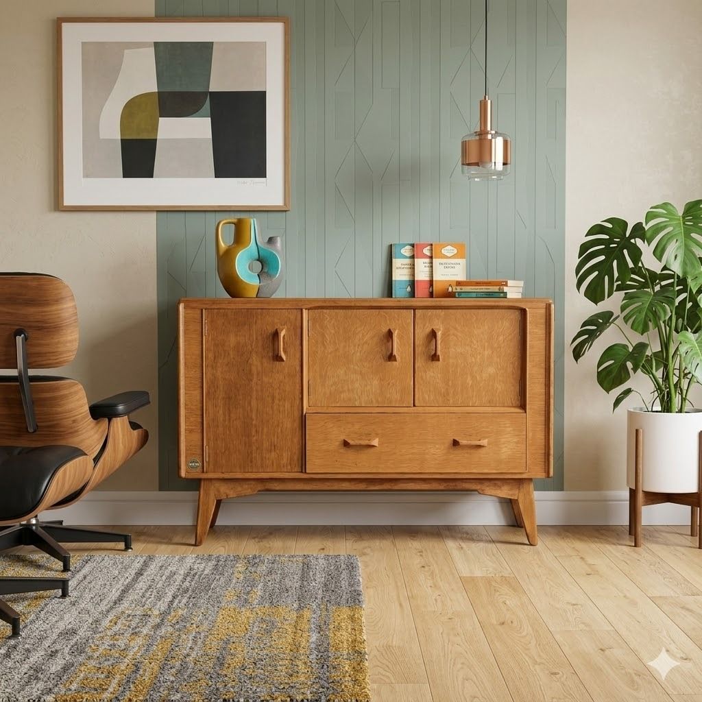 Mid Century G Plan Brandon Oak Sideboard photo furniture