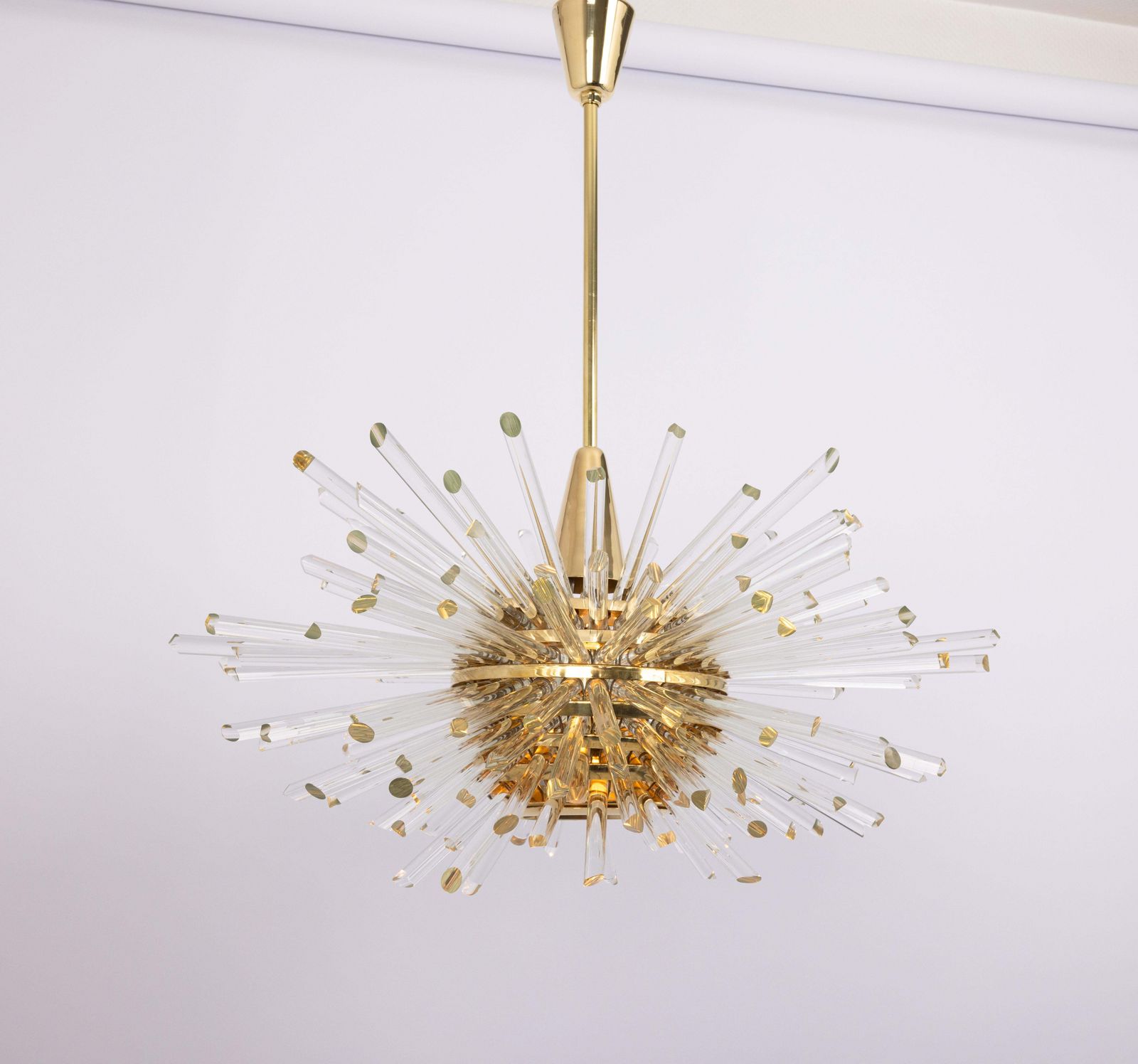 Stunning “Miracle” Chandelier By Bakalowits, Austria, Vienna, 1960s photo Lighting