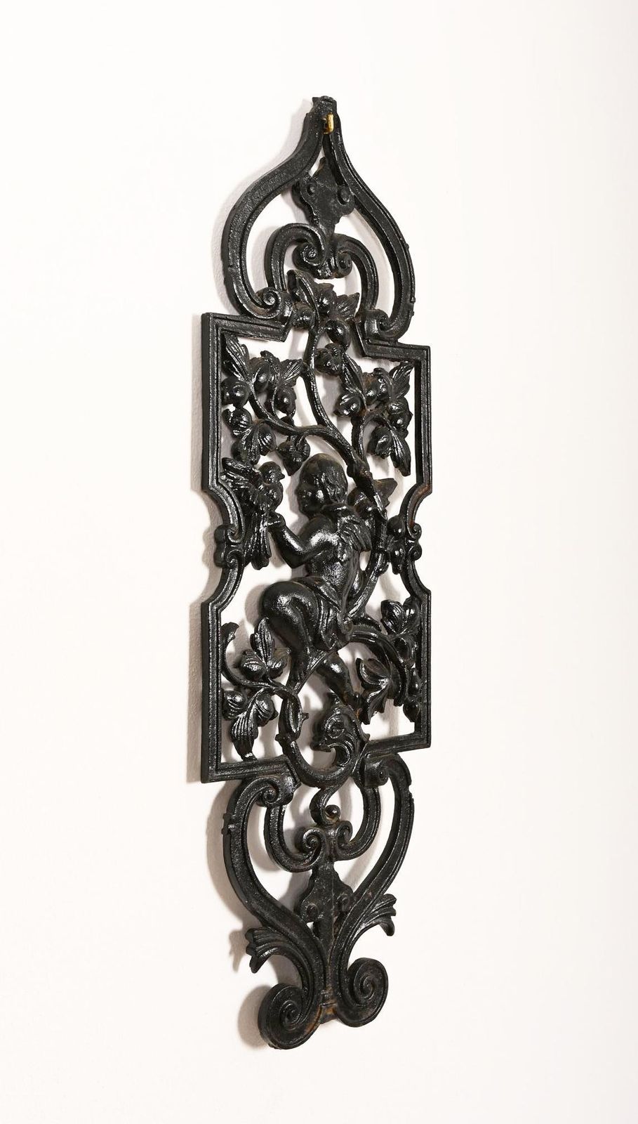 Cast Iron Wall Decoration Railing Element From Late 19th Century photo for sale
