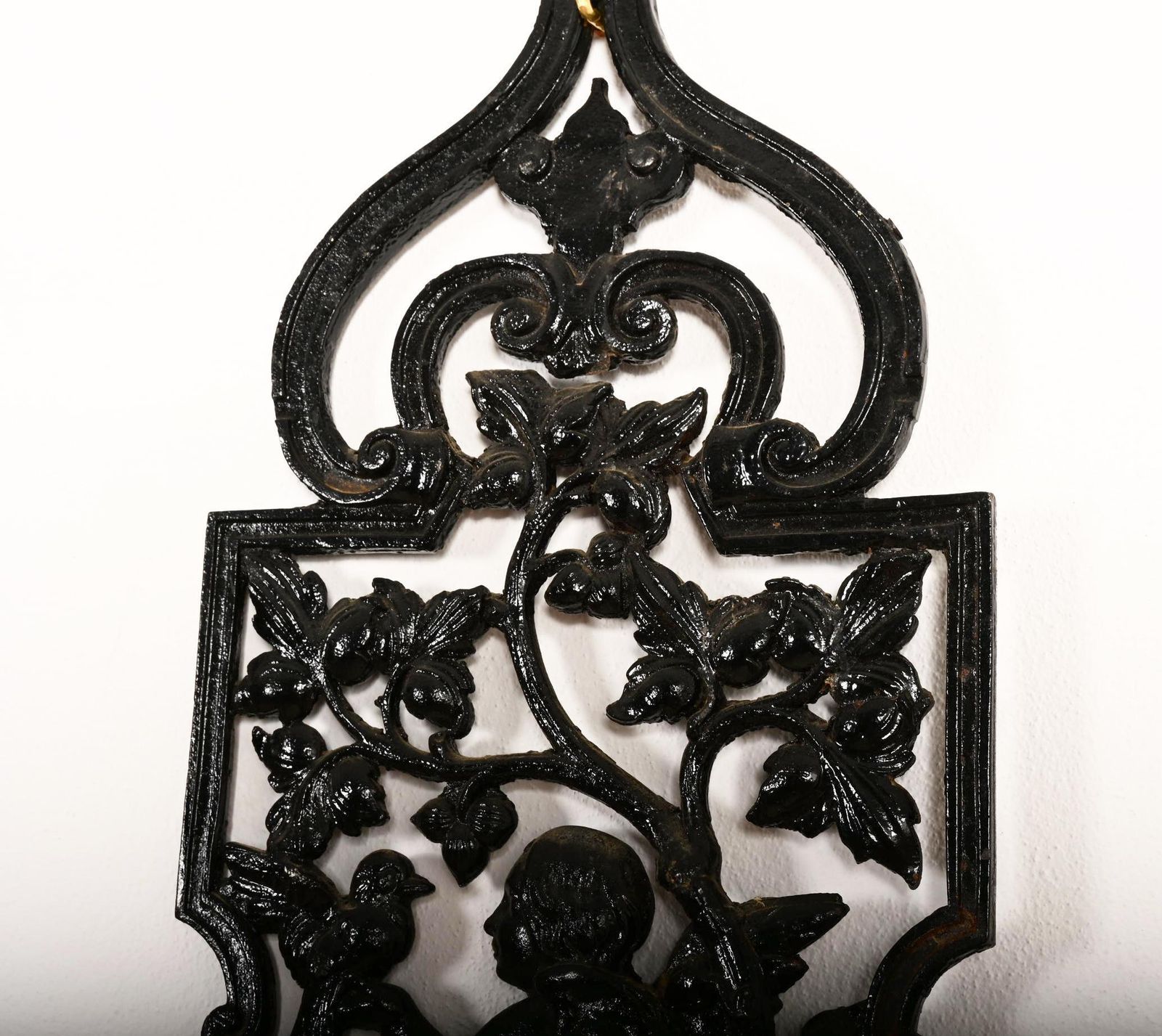 Cast Iron Wall Decoration Railing Element From Late 19th Century photo buy